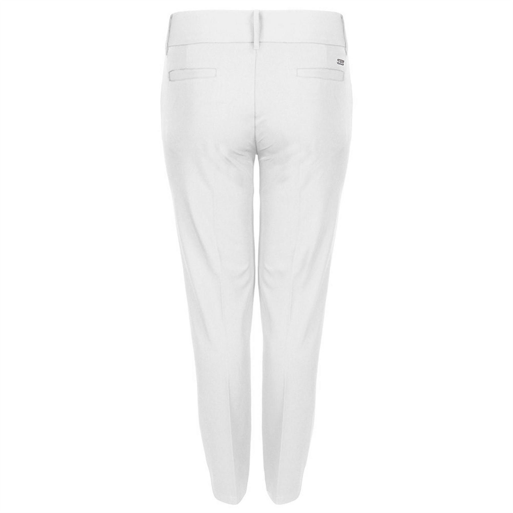 Island Green Womens Straight Leg Pull On Trousers