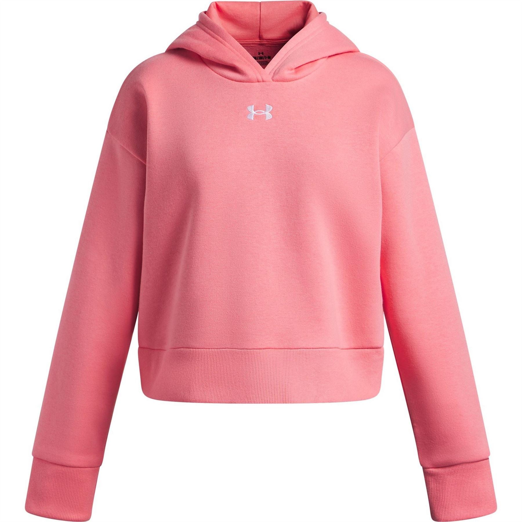 Under Armour Armour Ua Rival Fleece Crop Hoodie Hoody Girls