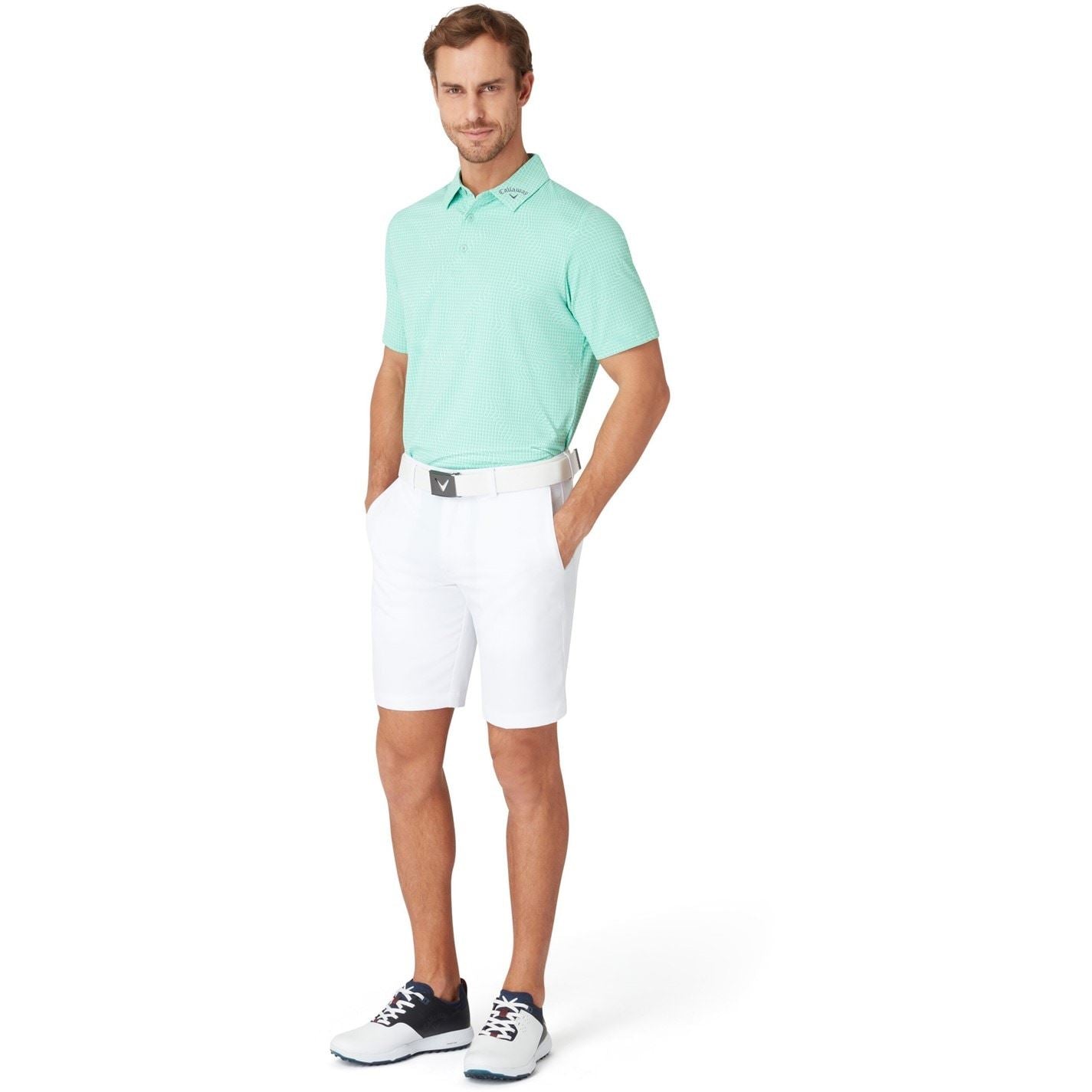 Callaway Emea Collared Neck Short Sleeve Polo Shirt
