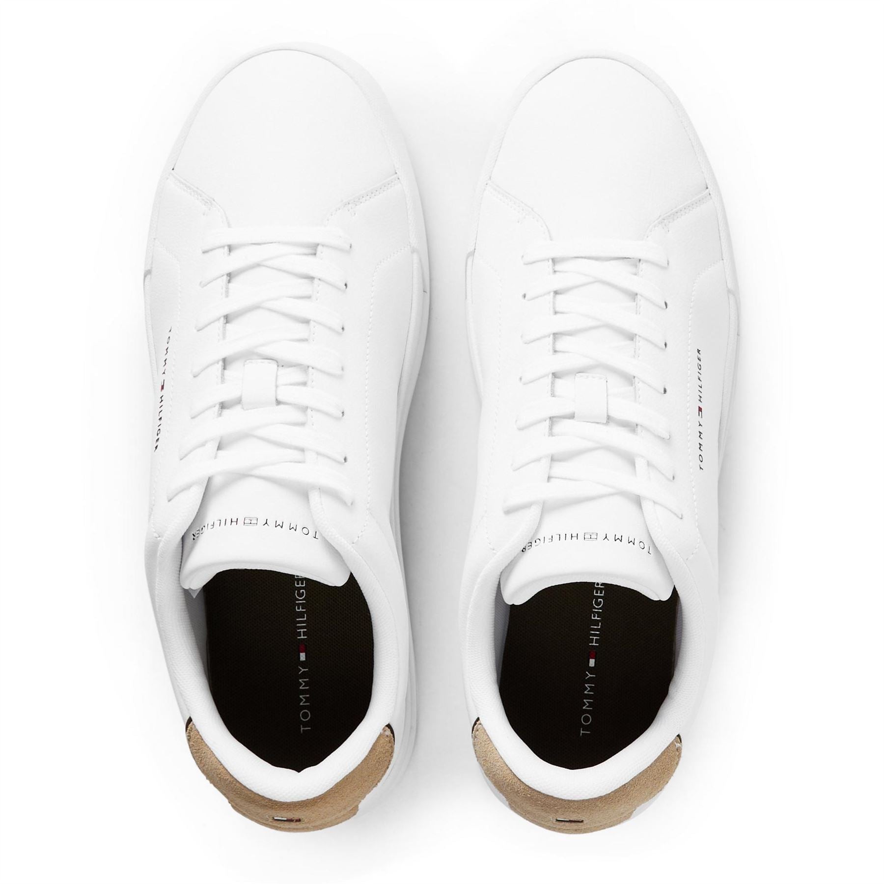 Tommy Hilfiger Leather Low Top Trainers