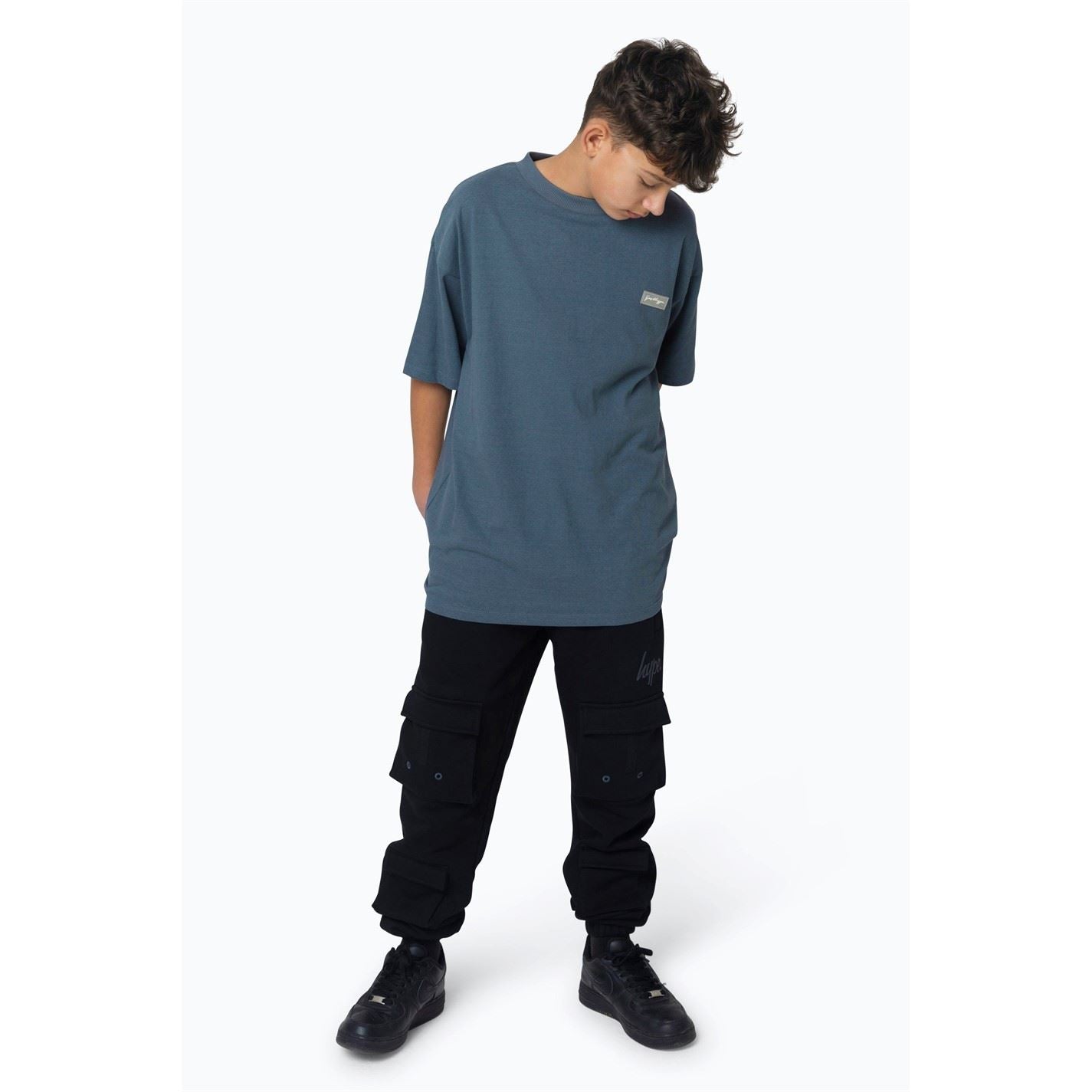 Hype Oversize Fit Crew Neck Short Sleeve T-Shirt