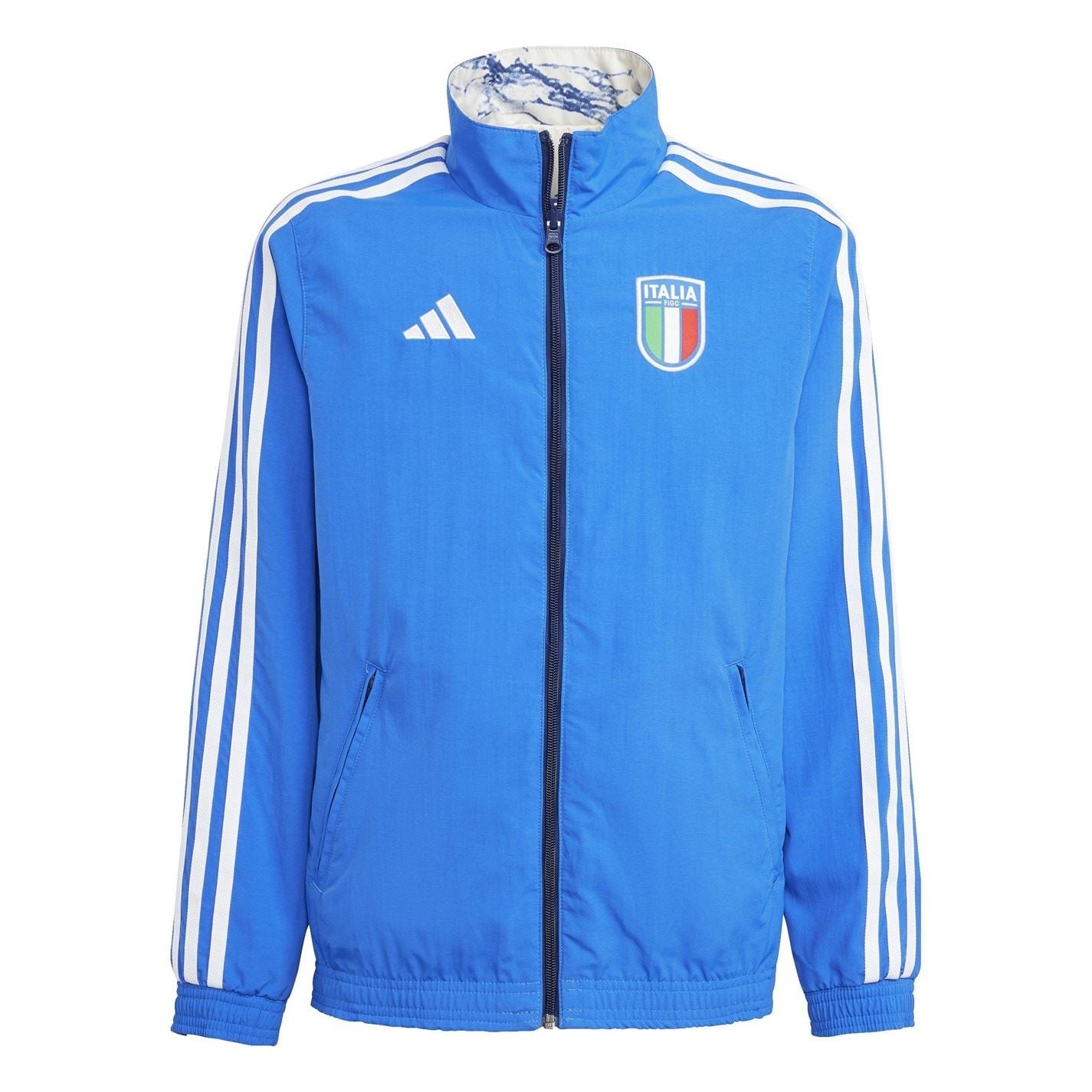 adidas Italy Away Anthem Jacket 2023 Juniors