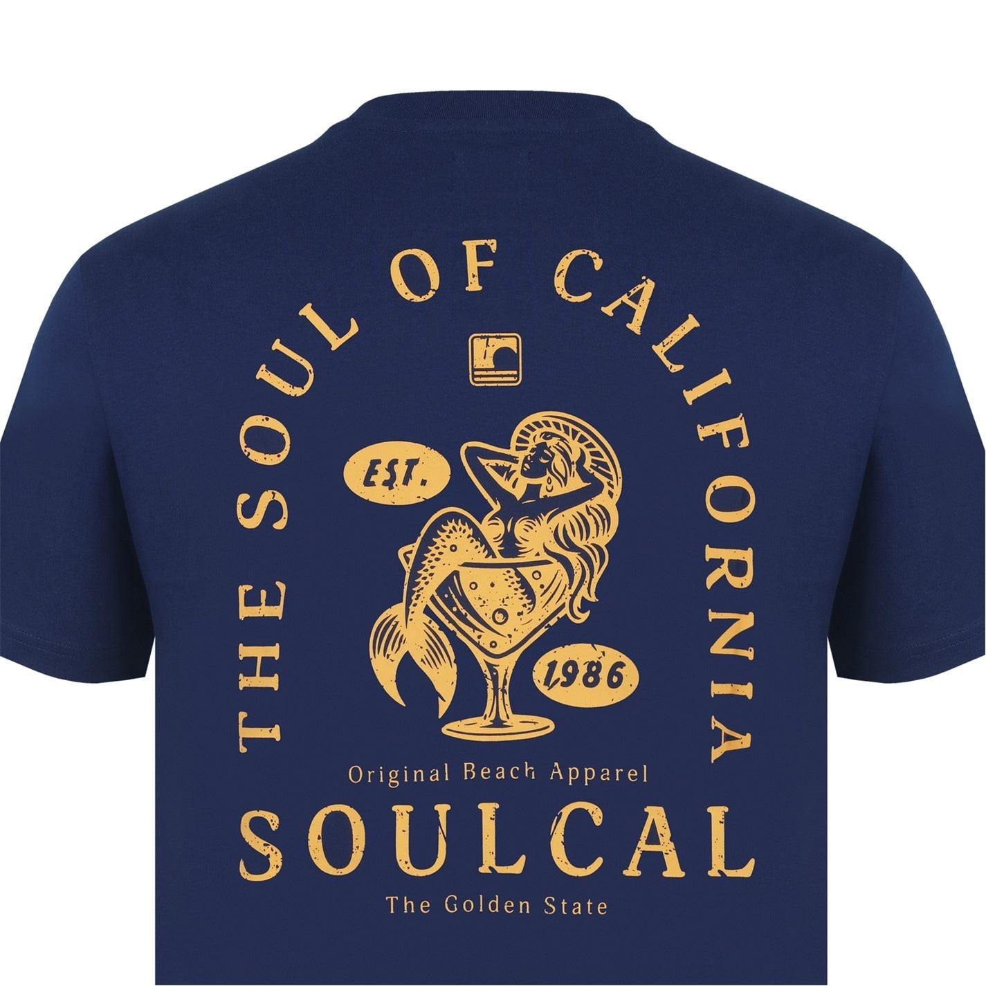 SoulCal Regular Fit Geographic Print Crew Neck T-Shirt