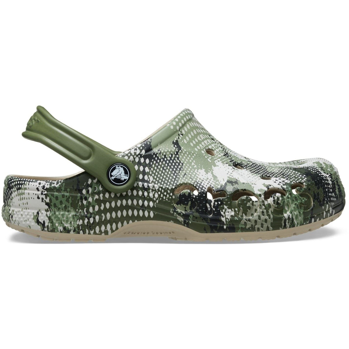 Crocs Baya Camo Flatform Clogs