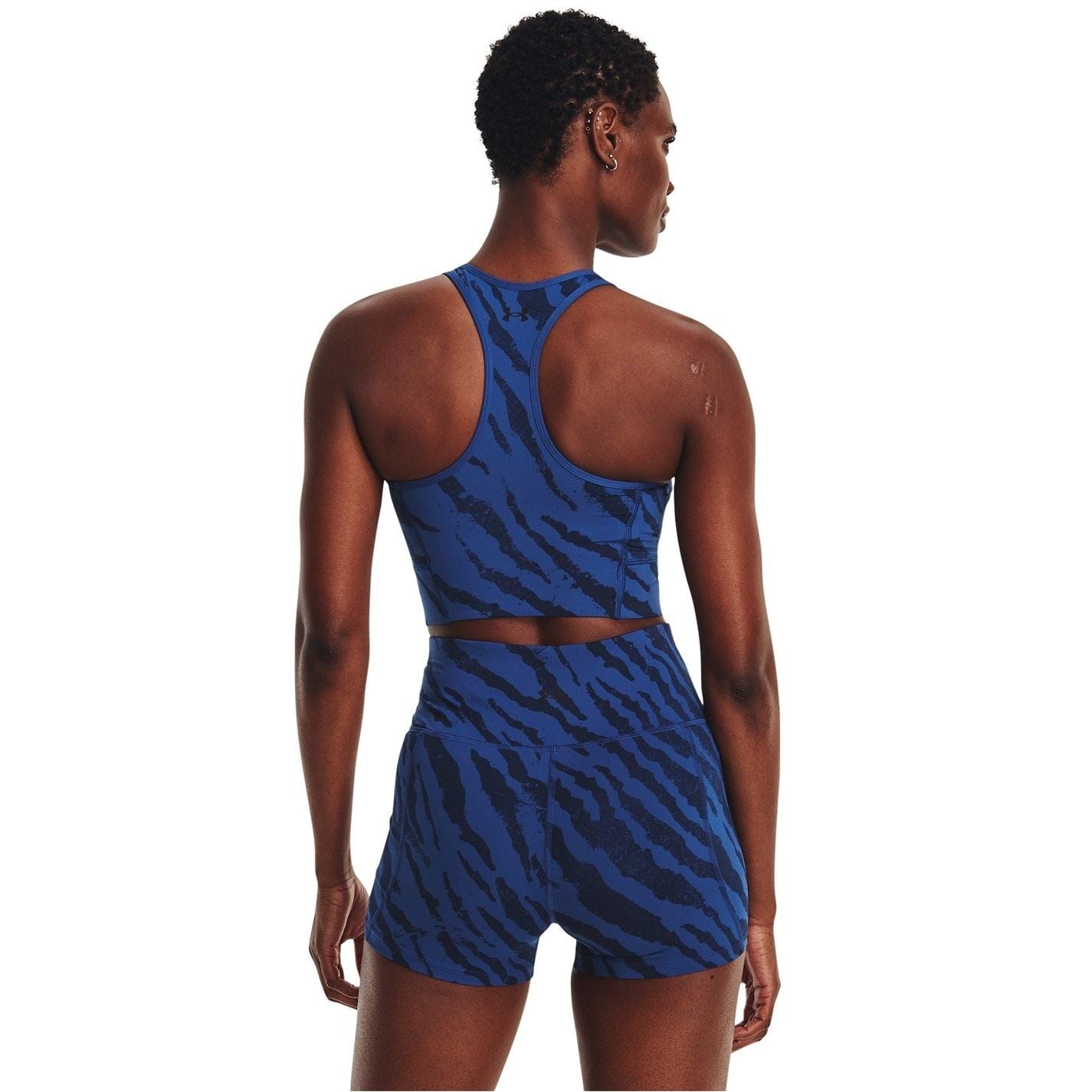 Under Armour Womens Project Rock Meridian Zip Tank Top