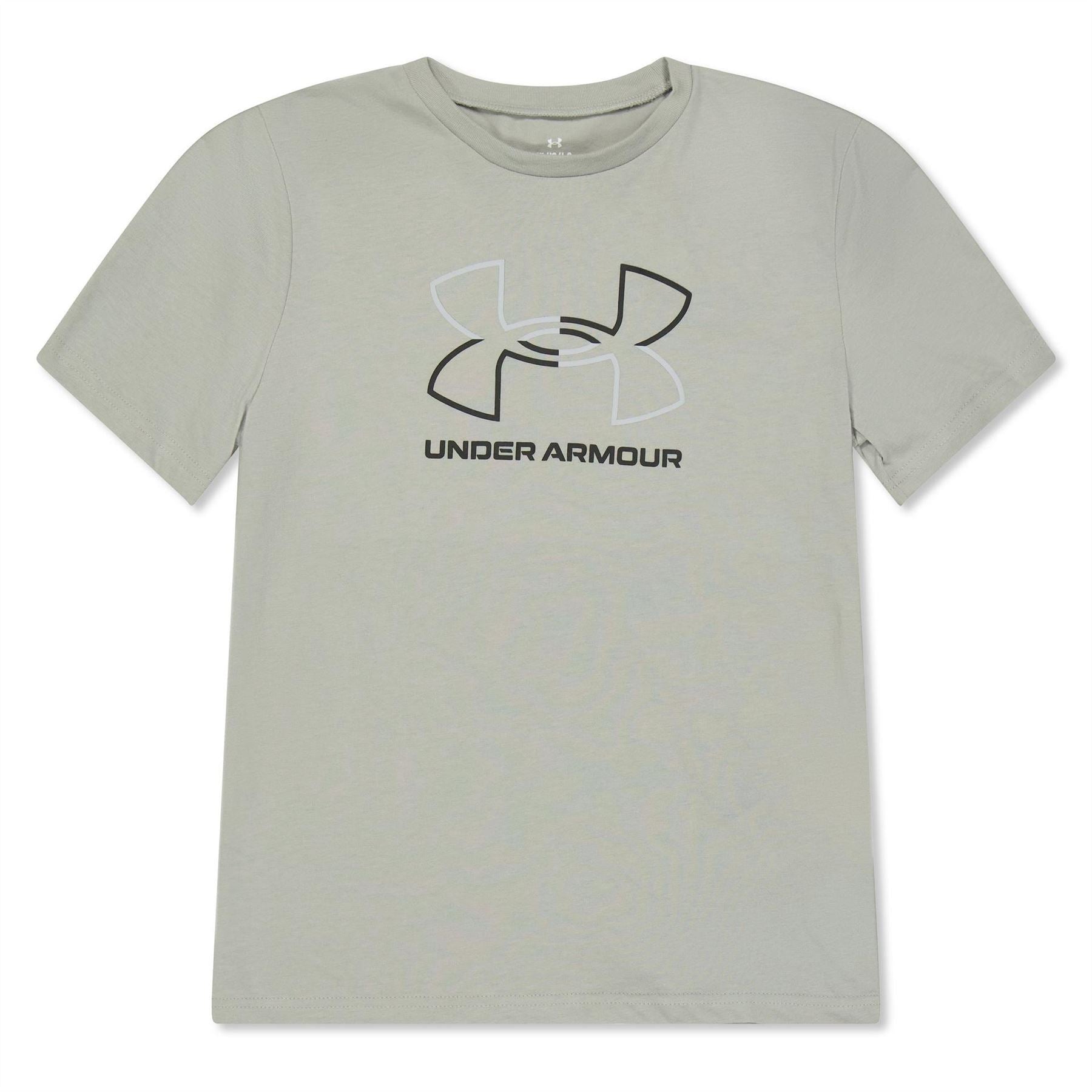 Under Armour Foundation Bold Logo Regular Fit Crew Neck Short Sleeve T-Shirt