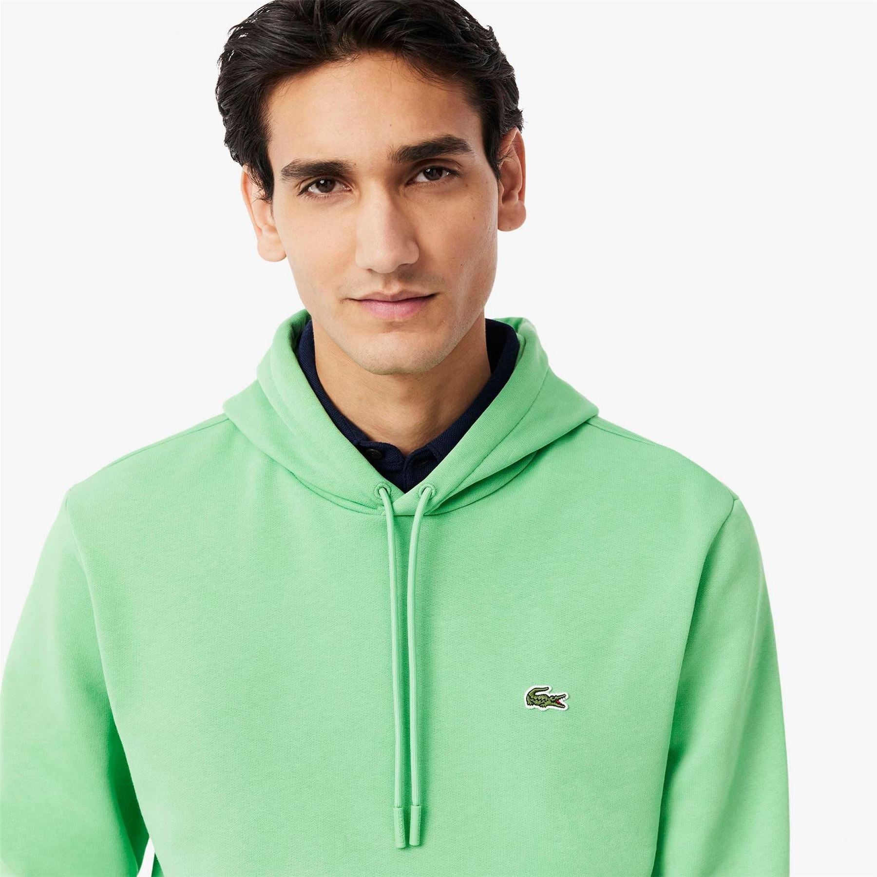 Lacoste Cotton Fleece Hoodie