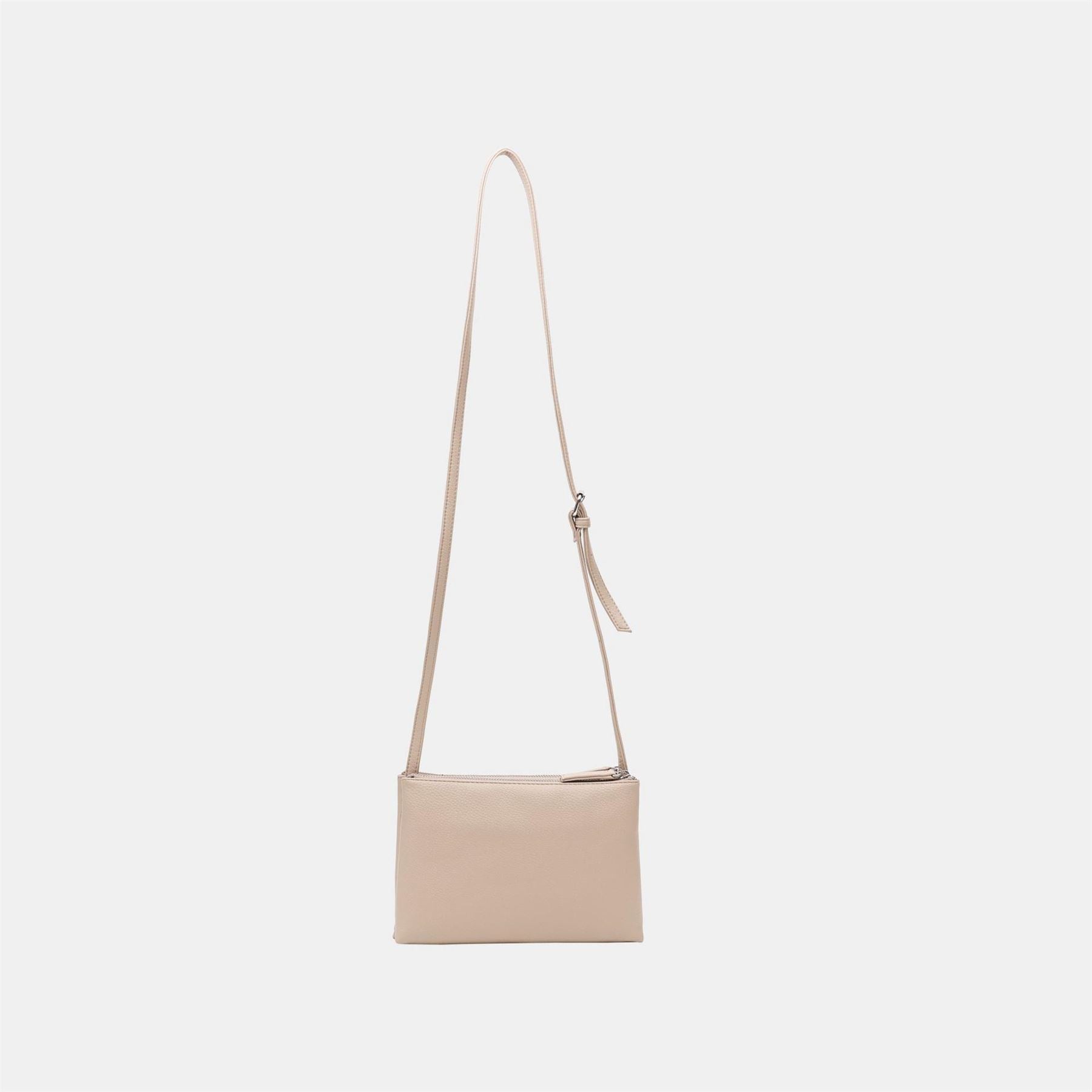 Firetrap Eyelet Cross Body Bag with Silver Tone Hardware