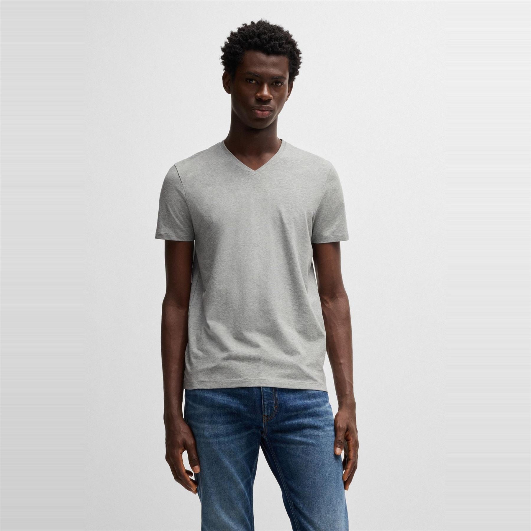 Hugo Short Sleeve V Neck T-Shirt