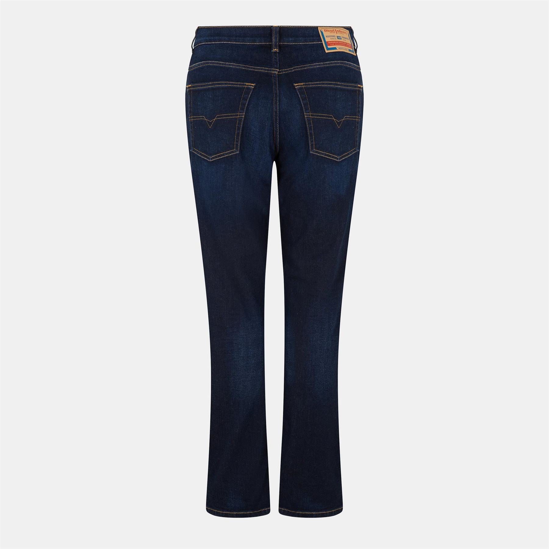 Diesel Five Pocket Tapered Fit Jeans