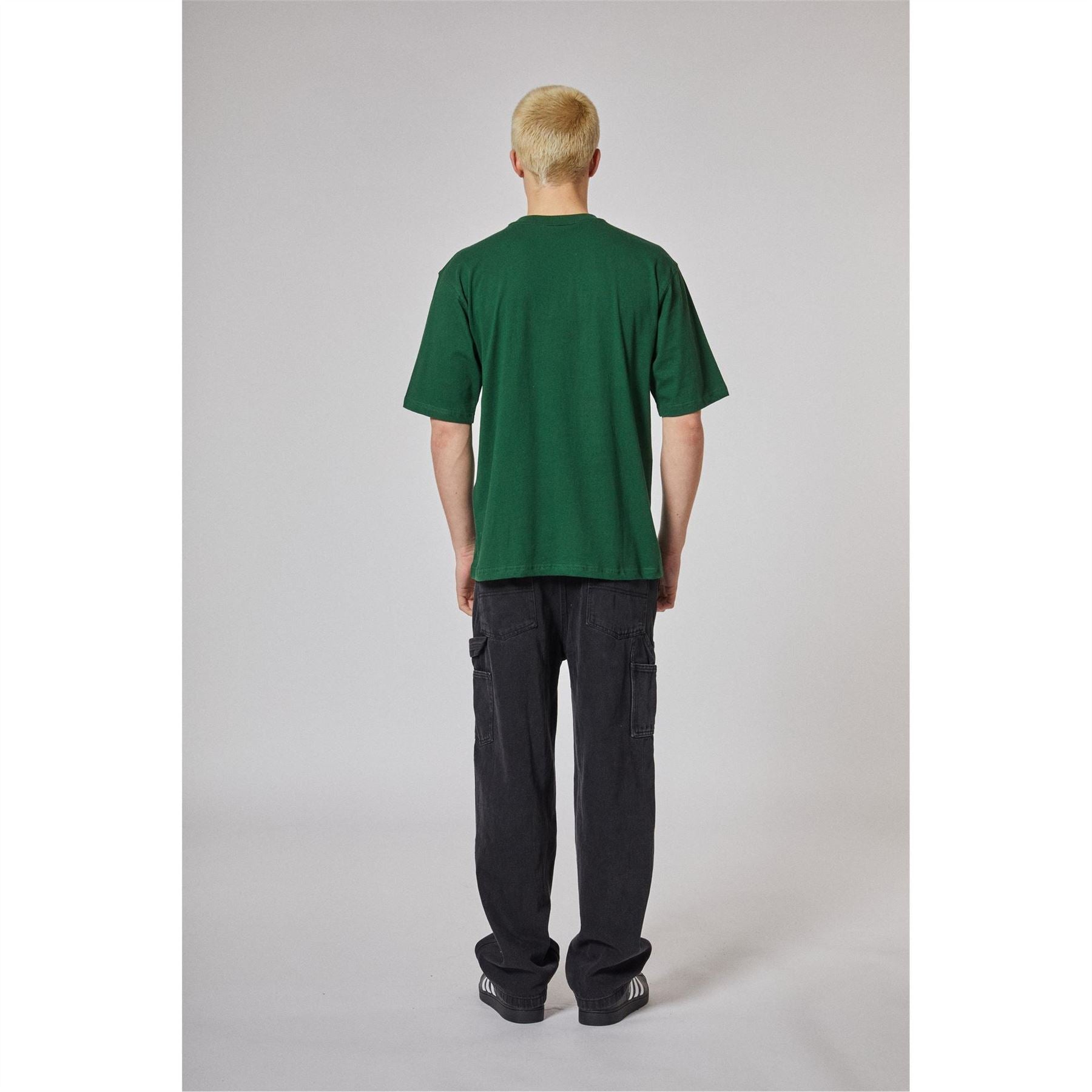 Criminal Damage Oversize Fit Lettering Crew Neck T-Shirt