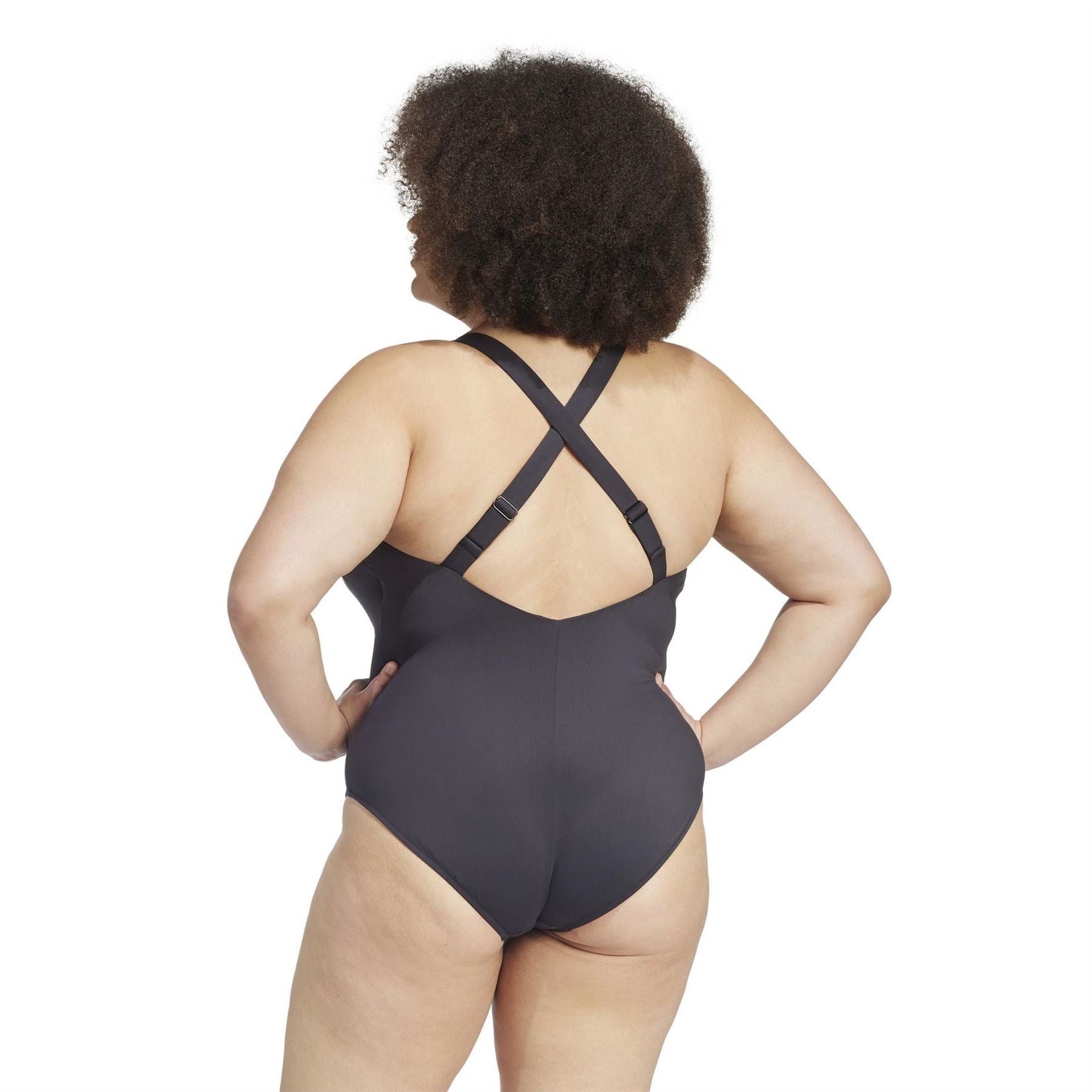 adidas Womens H S In One Piece Swimsuit