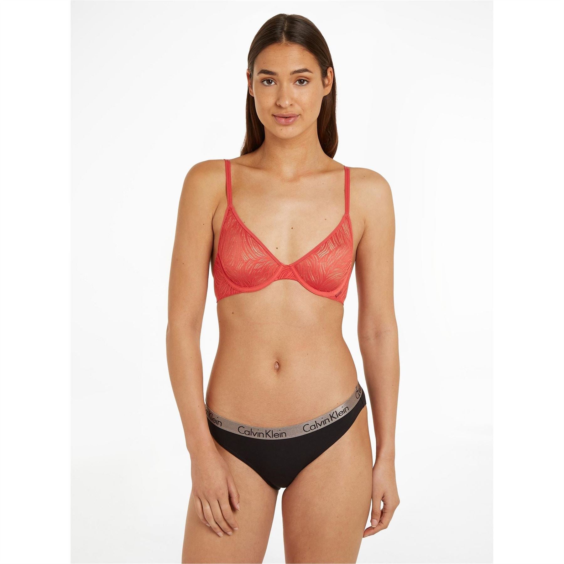 Calvin Klein Klein Marquisette Lightly Lined Demi Bra