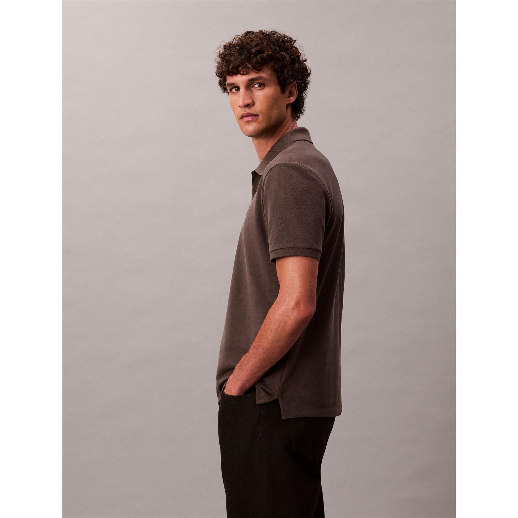 Calvin Klein Jeans Regular Fit Short Sleeve Polo Shirt
