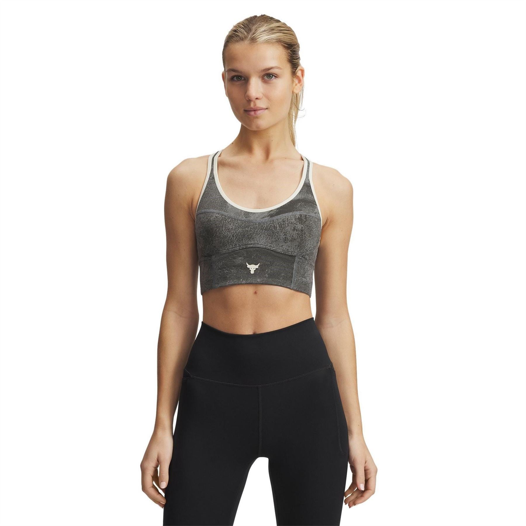 Under Armour HG Armour Snug Fit Cropped Sports Bra