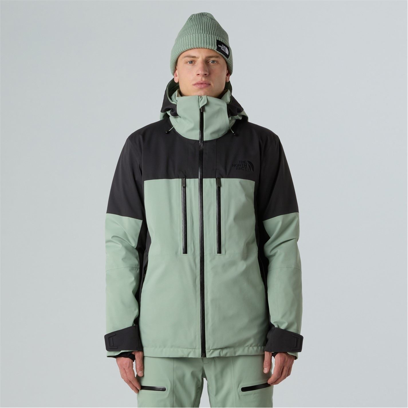 The North Face Chakal Hooded Color Block Ski Jacket