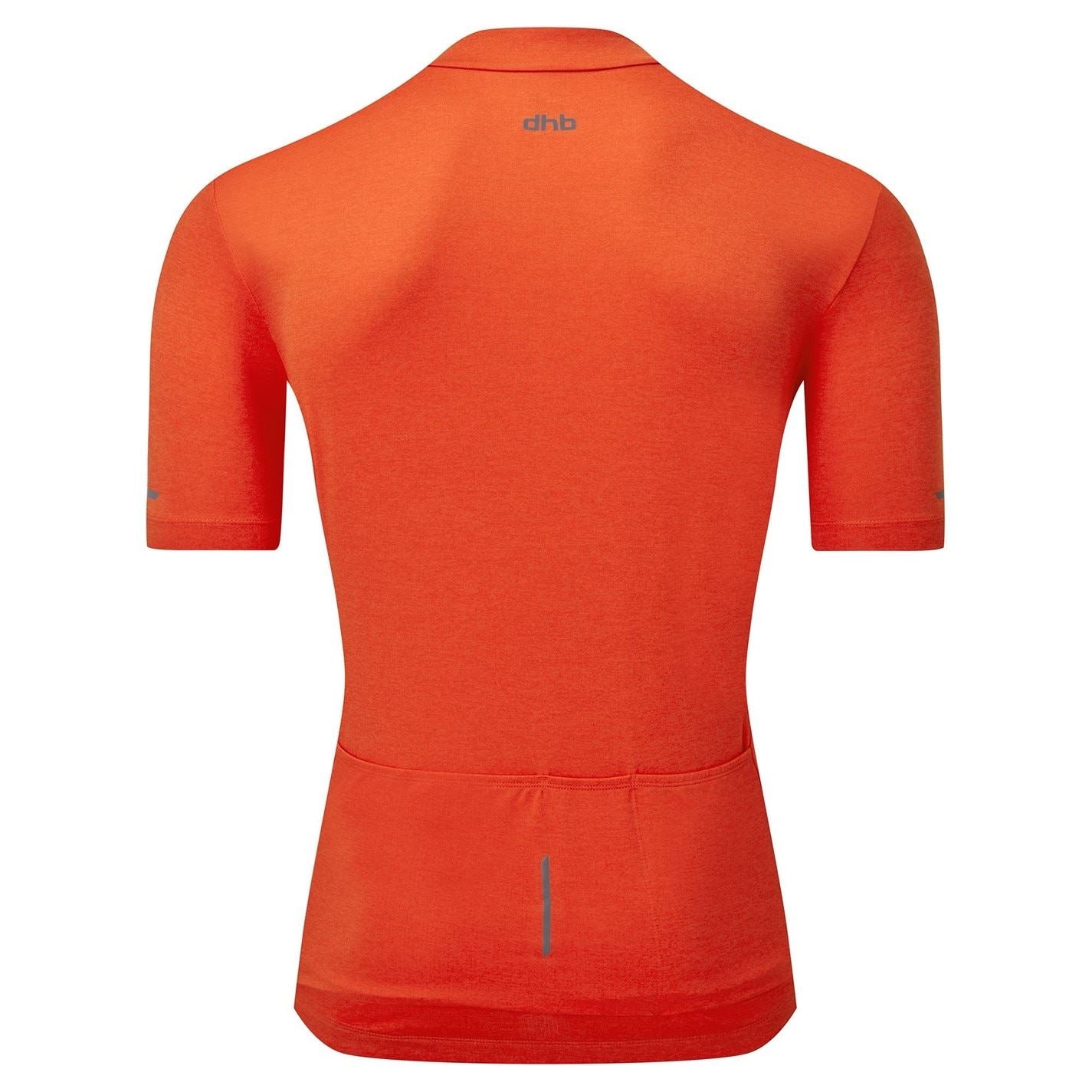 Dhb Mens Quarter Zip Short Sleeve Jersey 2.0