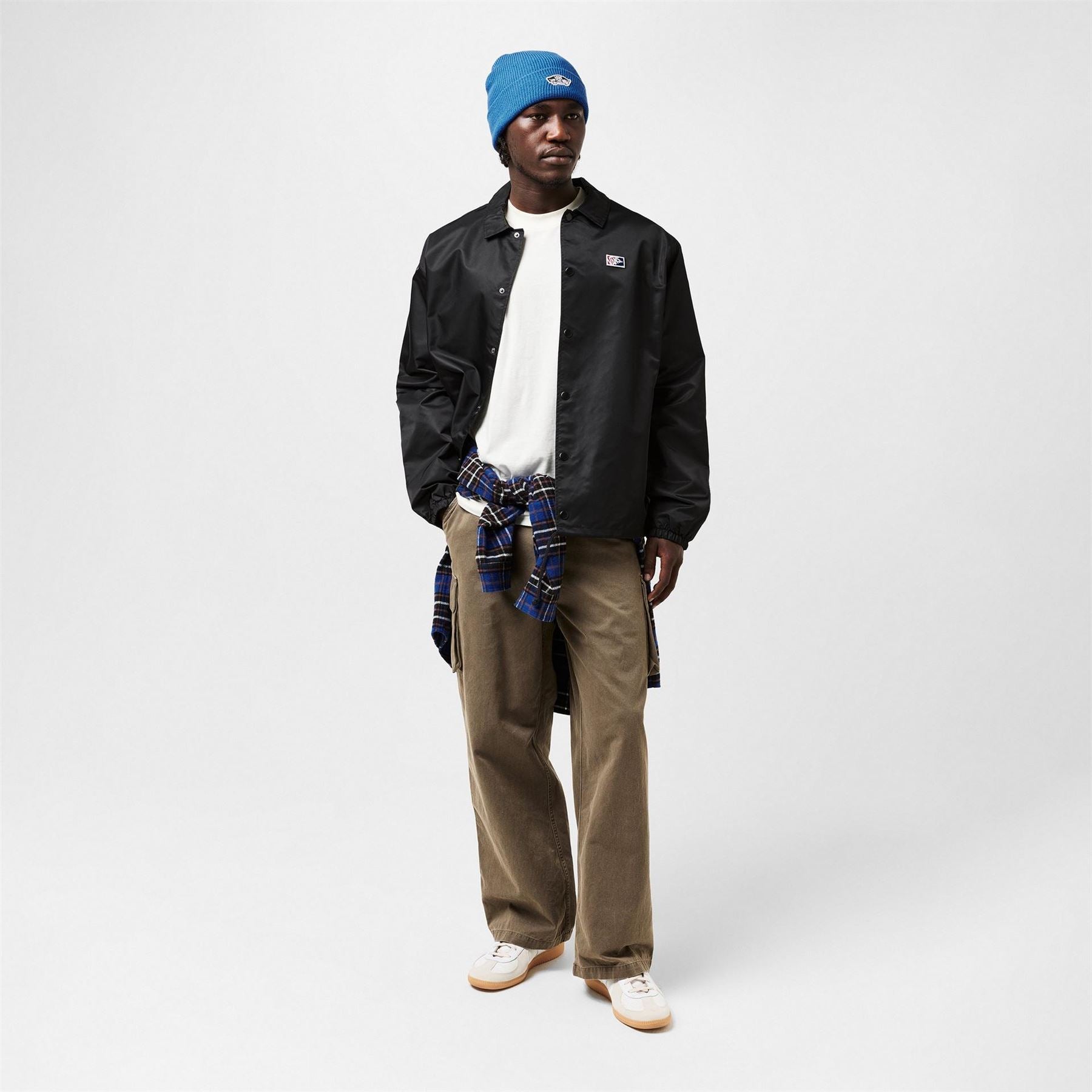 Vans Logo Adjustable Cuff Beanie