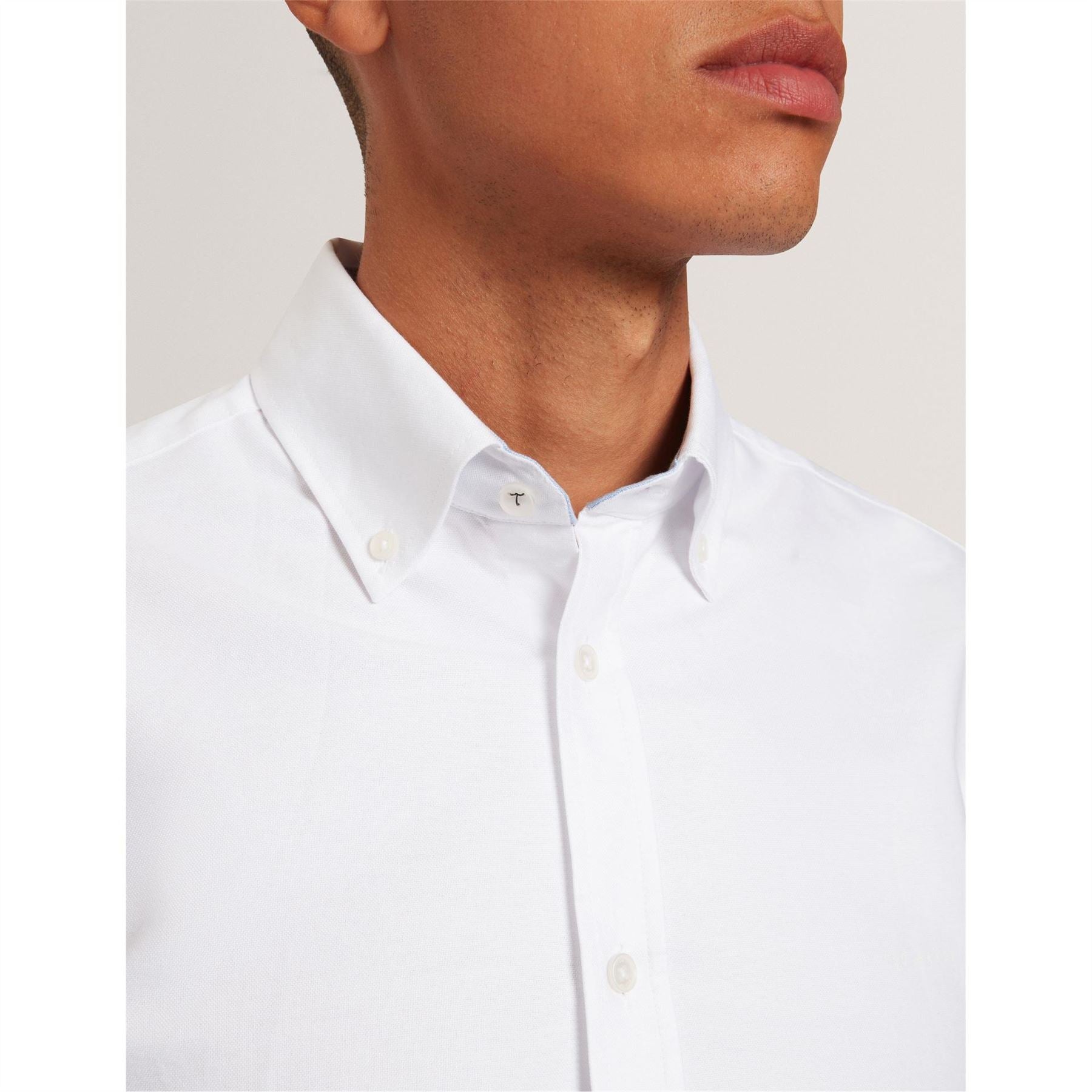 Ted Baker Long Sleeve Button Down Collar Oxford Shirt