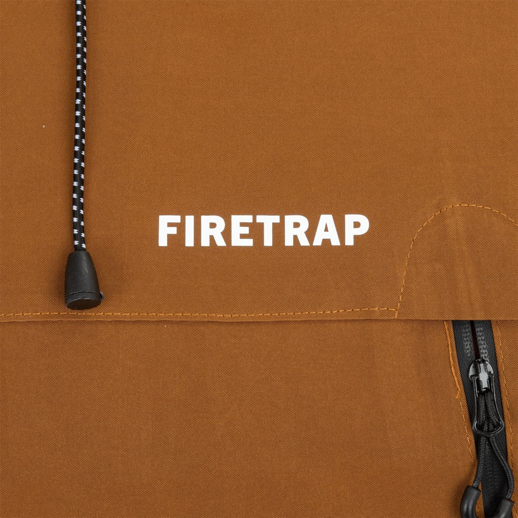 Firetrap Windproof Hooded Long Sleeve Windbreaker