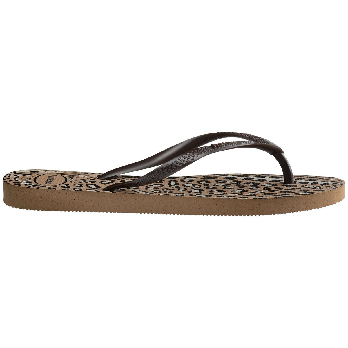 Havaianas Slim Leopard Patterned Flip Flops