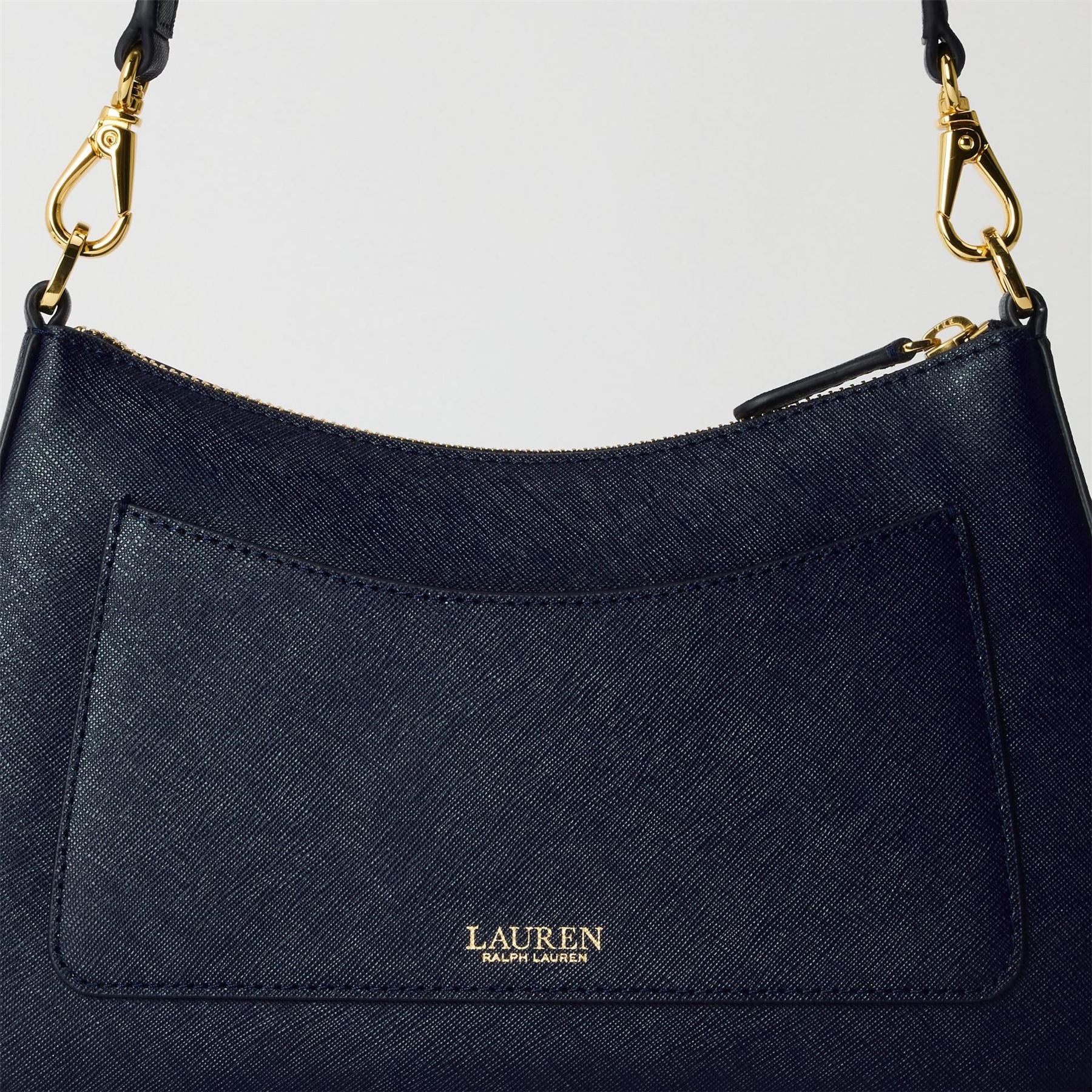 Lauren by Ralph Lauren Danni Leather Shoulder Bag