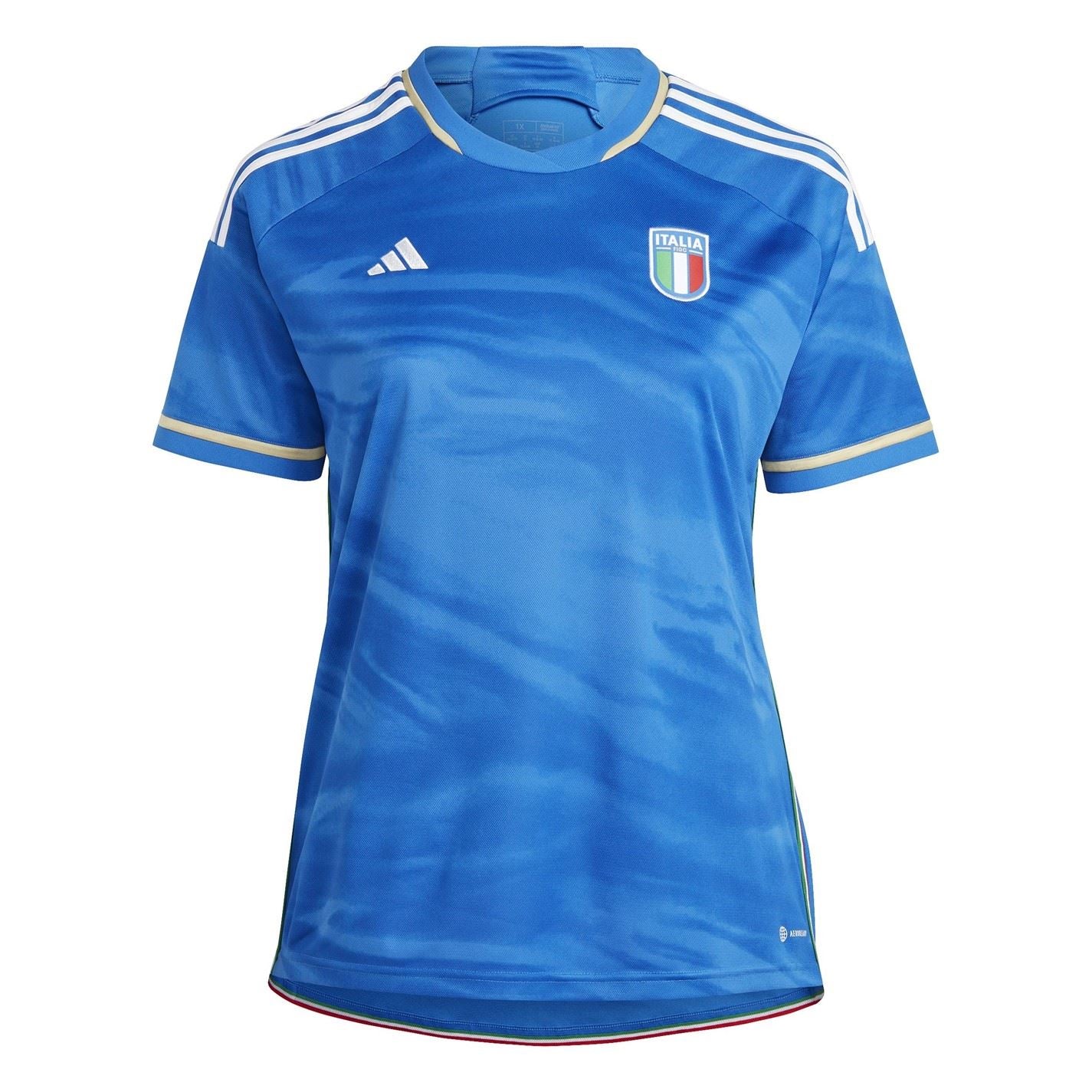 adidas Womens Italy Home Shirt 2023 Plus Size