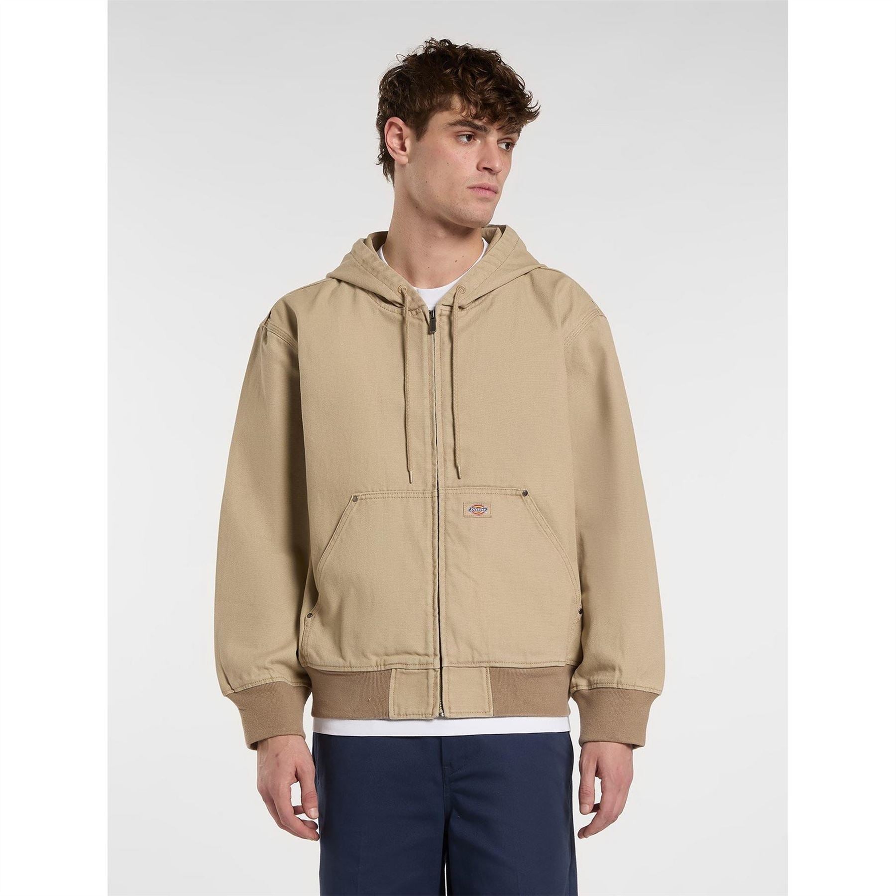 Dickies Mens Canvasas Hood Bomber