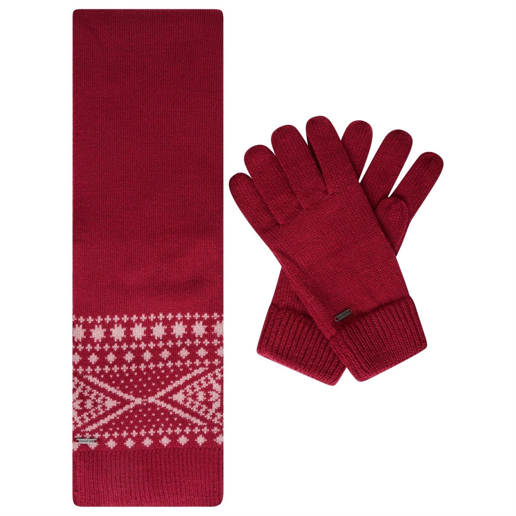 Dare 2b Dare2b Fairisle Hat And Glove Set