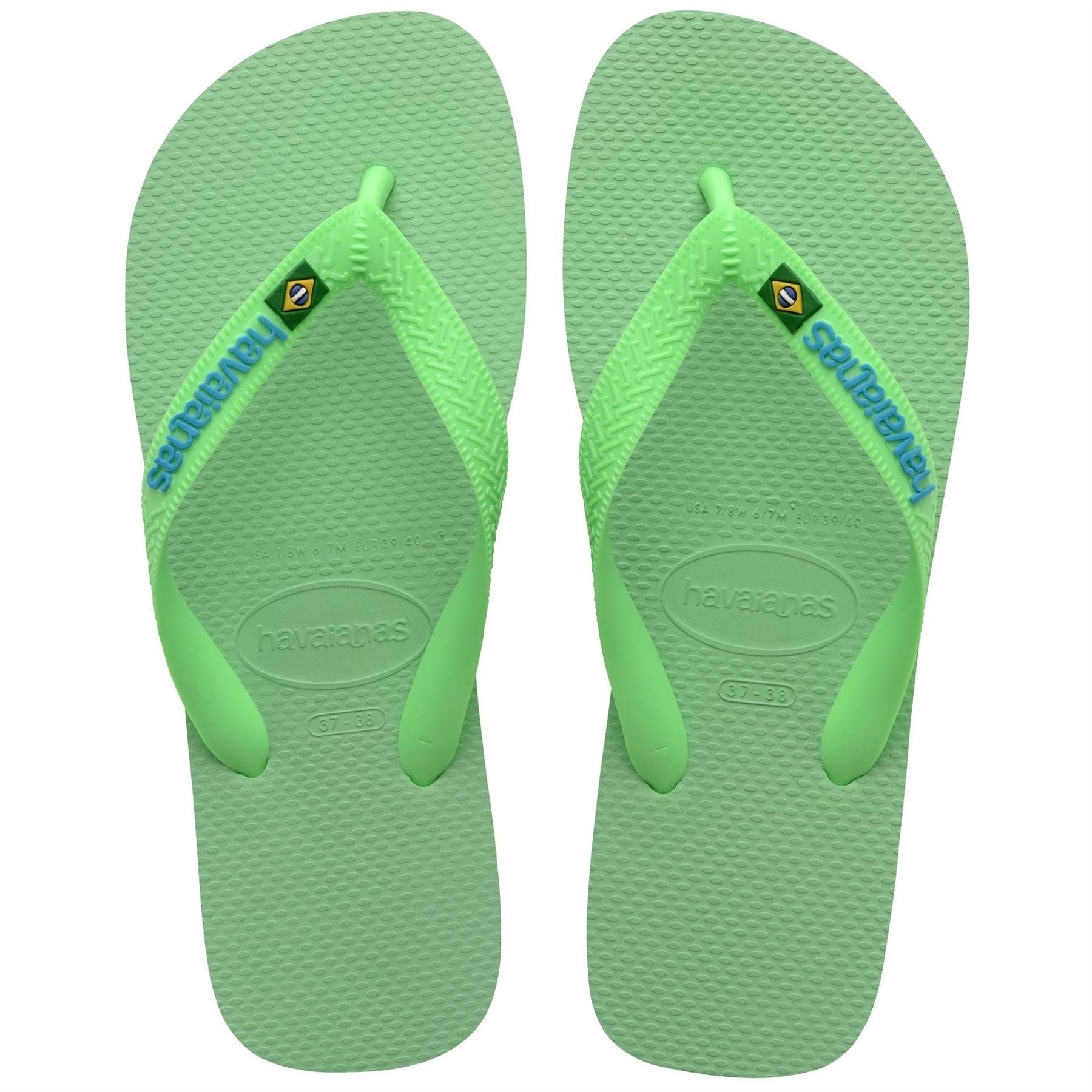 Havaianas Womens Hav. Brasil Logo Ruby Red Ruby Red Flip Flops