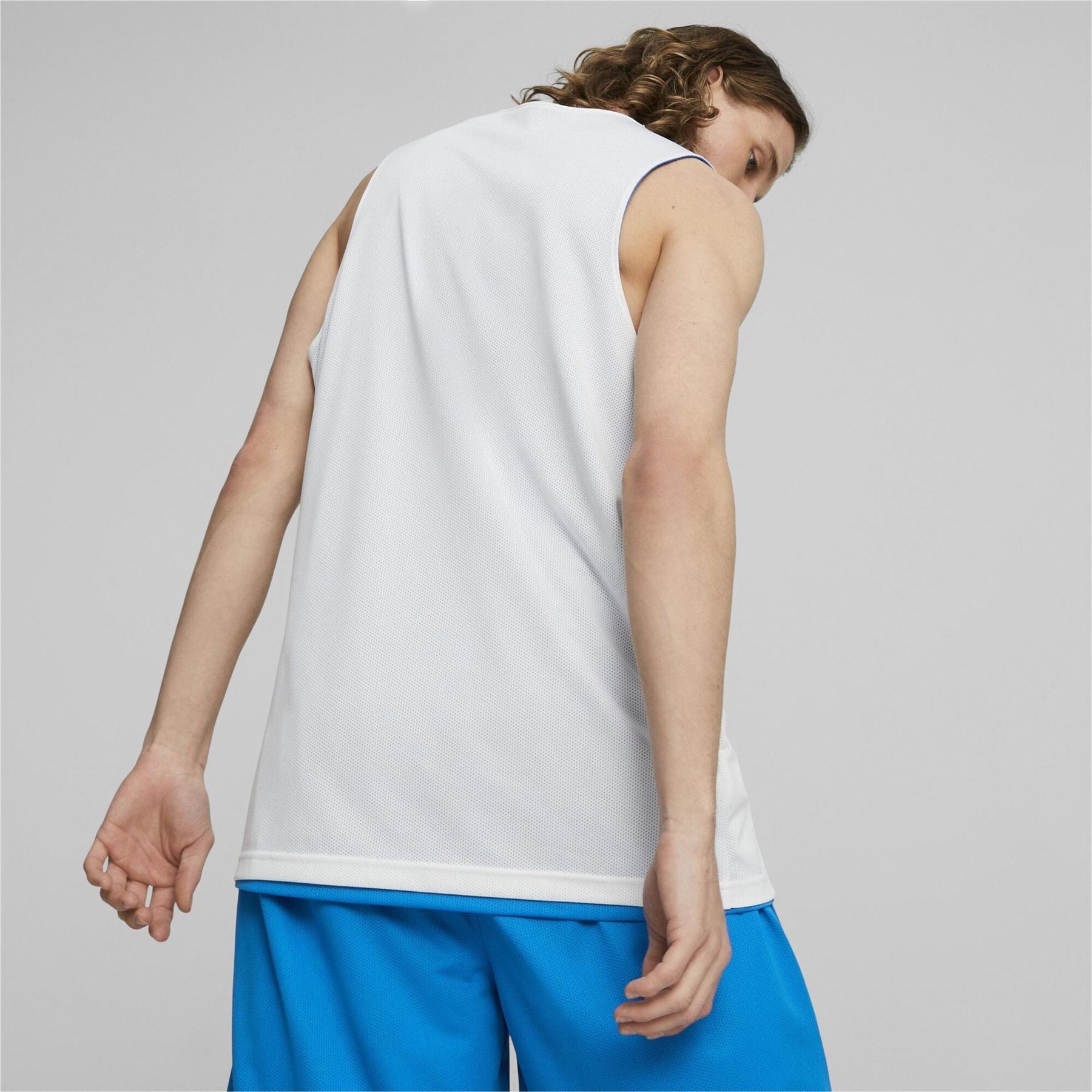 Puma Hoops Team Reverse Practice Performance Basketball Jersey