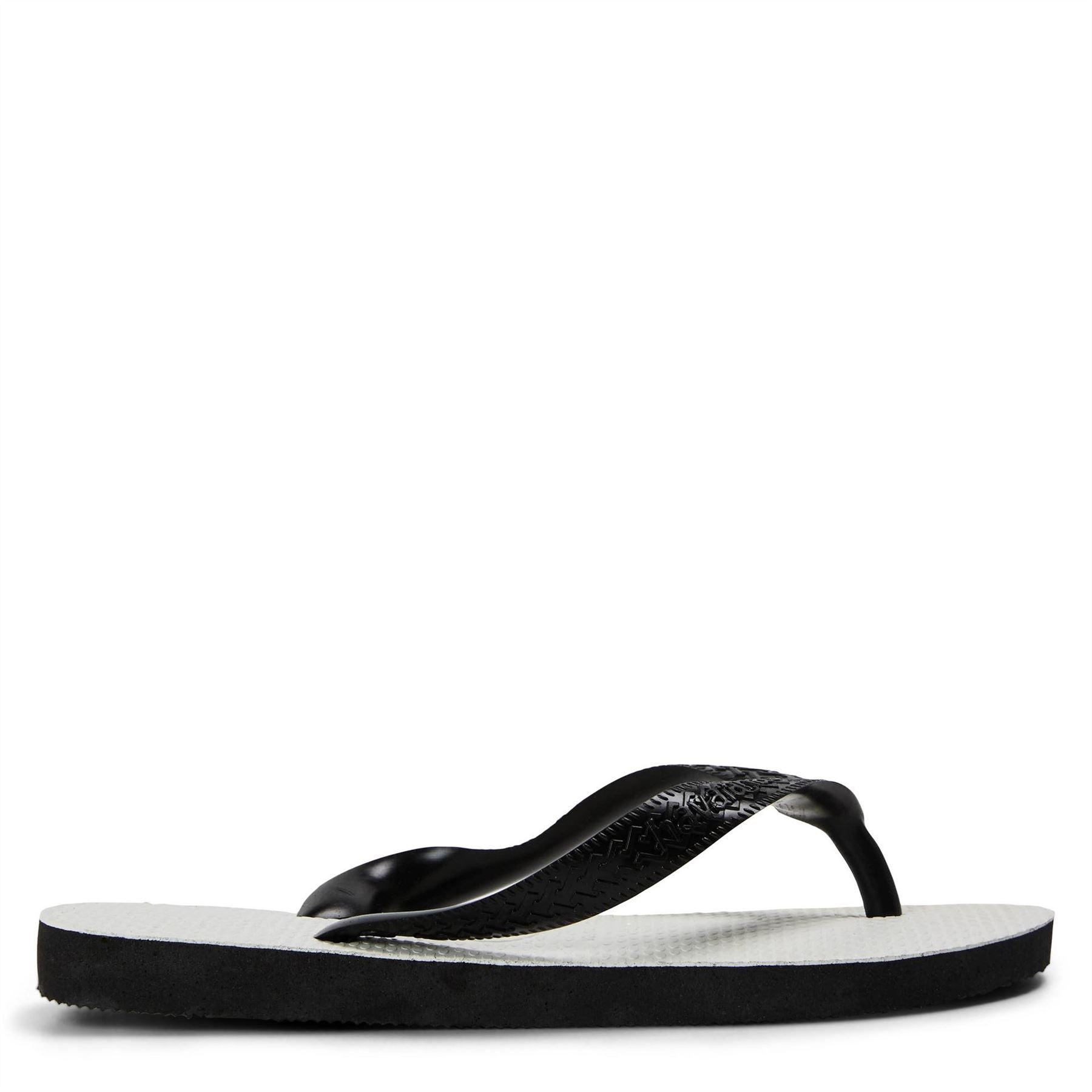 Havaianas Tradicional Black 33 34 Flip Flops Unisex Kids