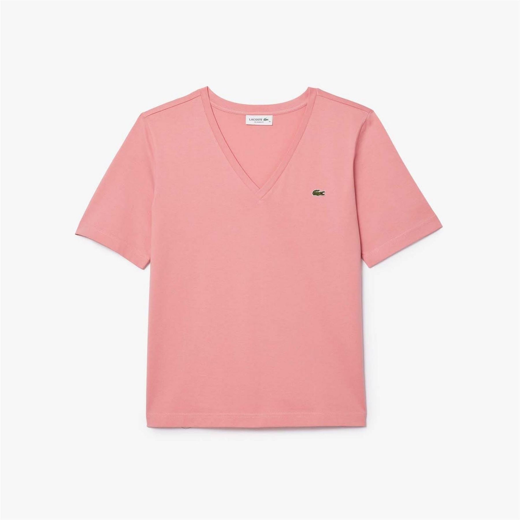 Lacoste Fit Soft Cotton V Neck T-Shirt