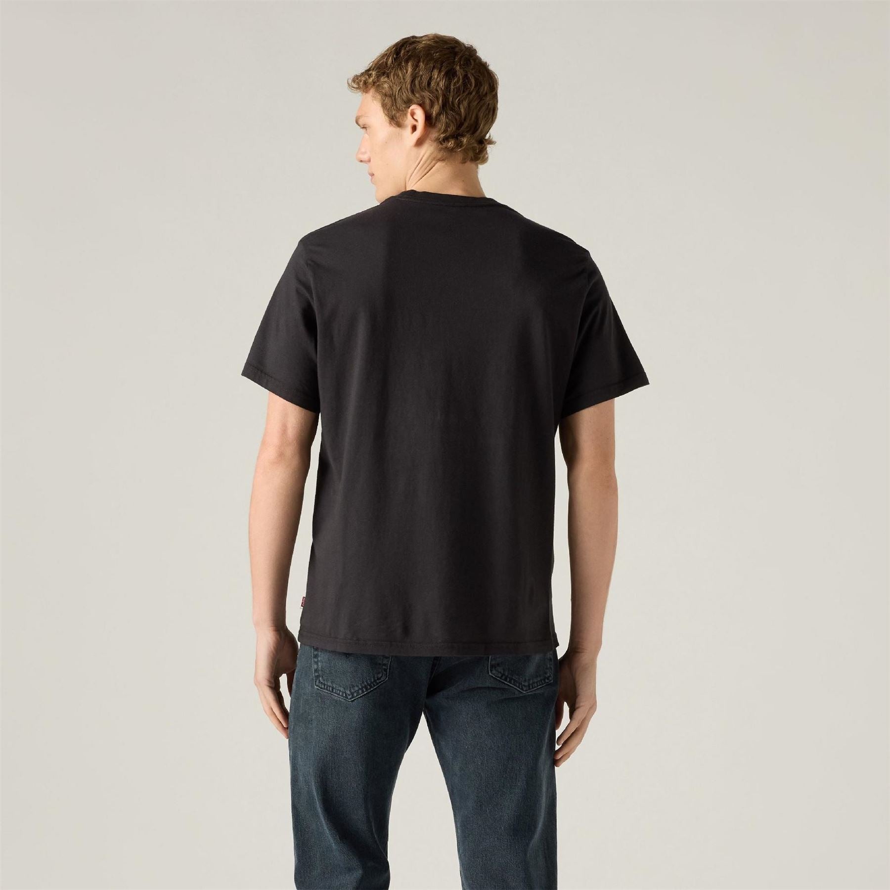 Levis Headline Logo Cotton Short Sleeve Oversized Fit T-Shirt