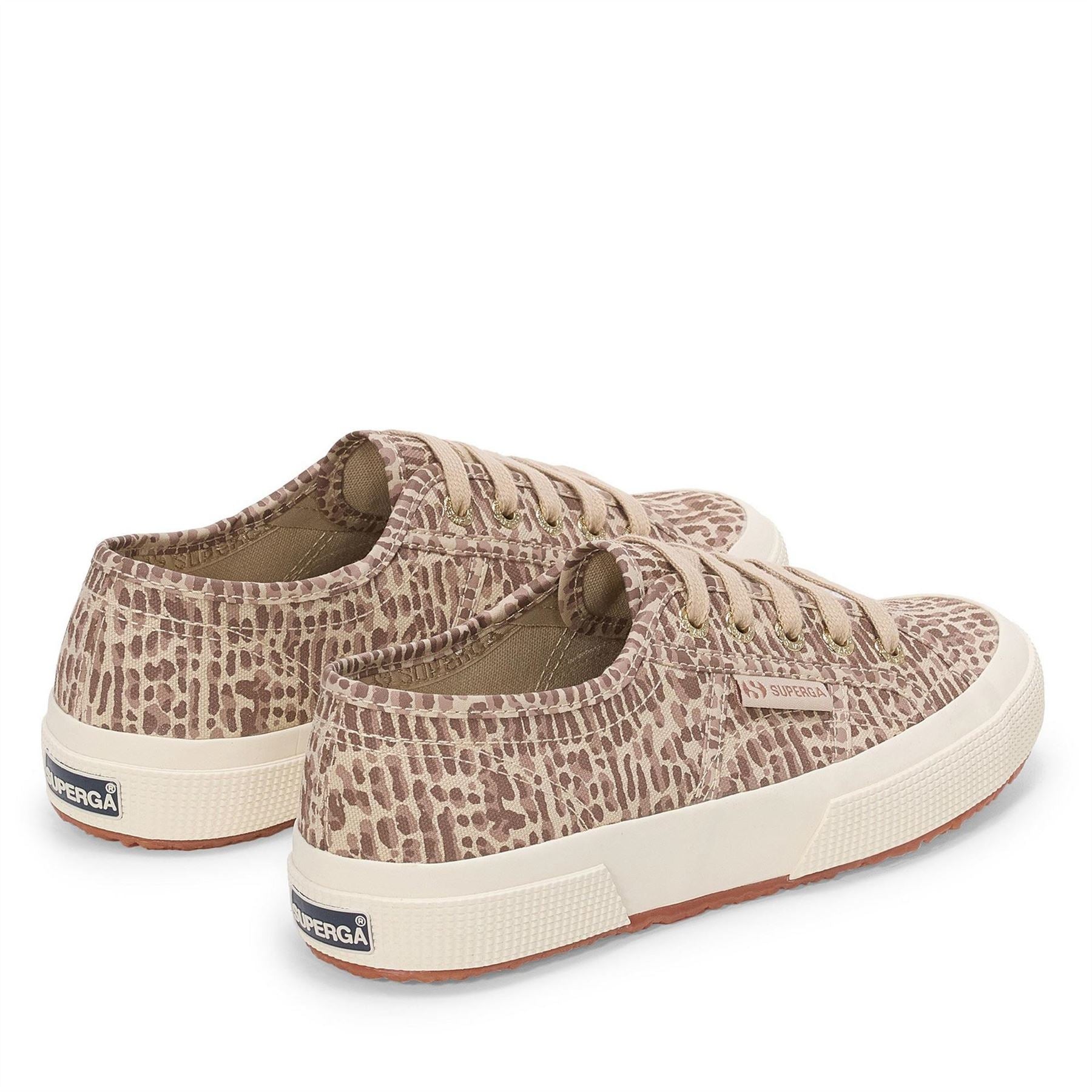 Superga 2750 Jag Print Canvas Low Top Sneakers