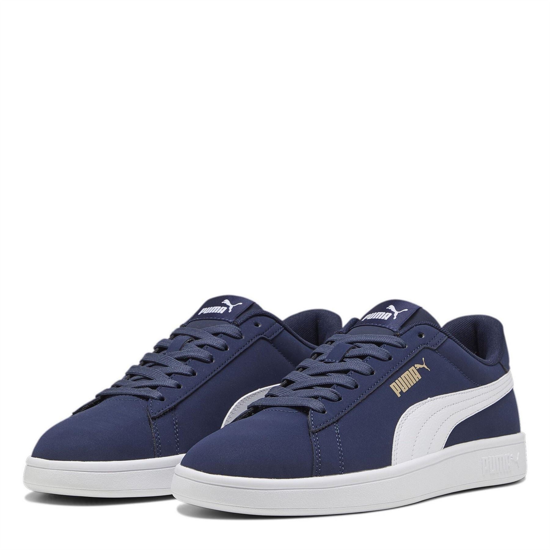 Puma Smash 3.0 Buck Low Top Lace-Up Sneakers