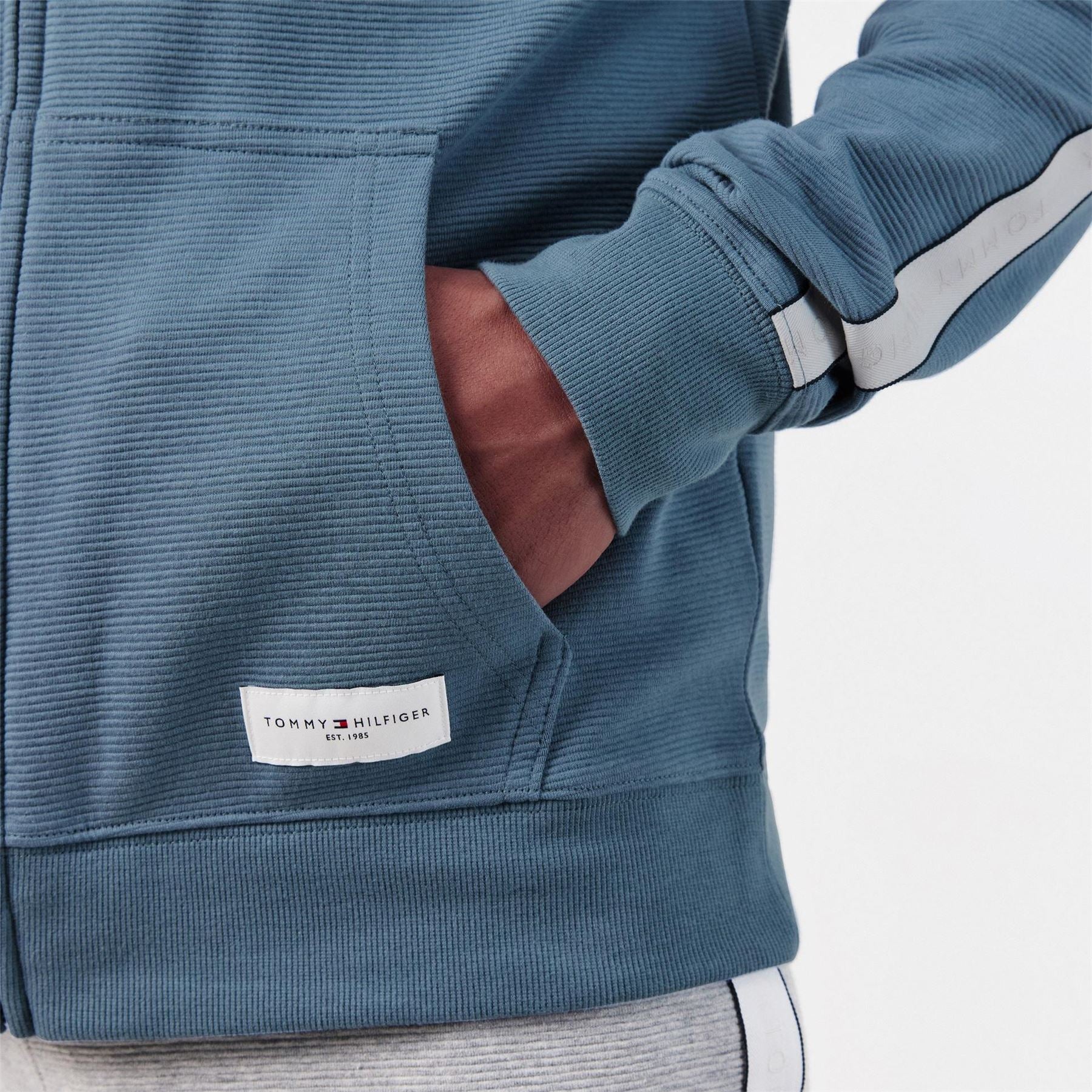 Tommy Hilfiger Sleeved Full Zip Hoodie