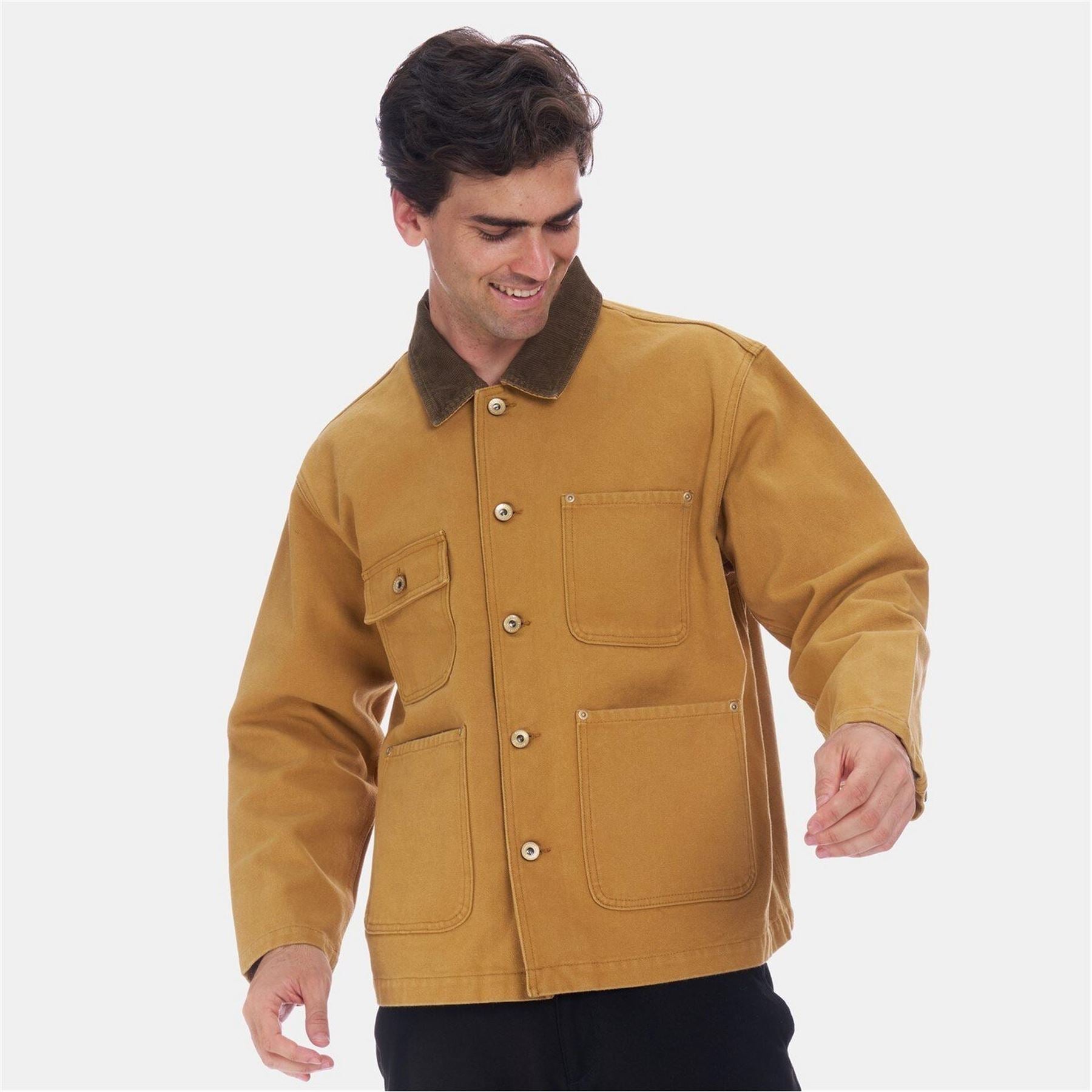 Firetrap Cotton Long Sleeve 4 Pocket Overshirt