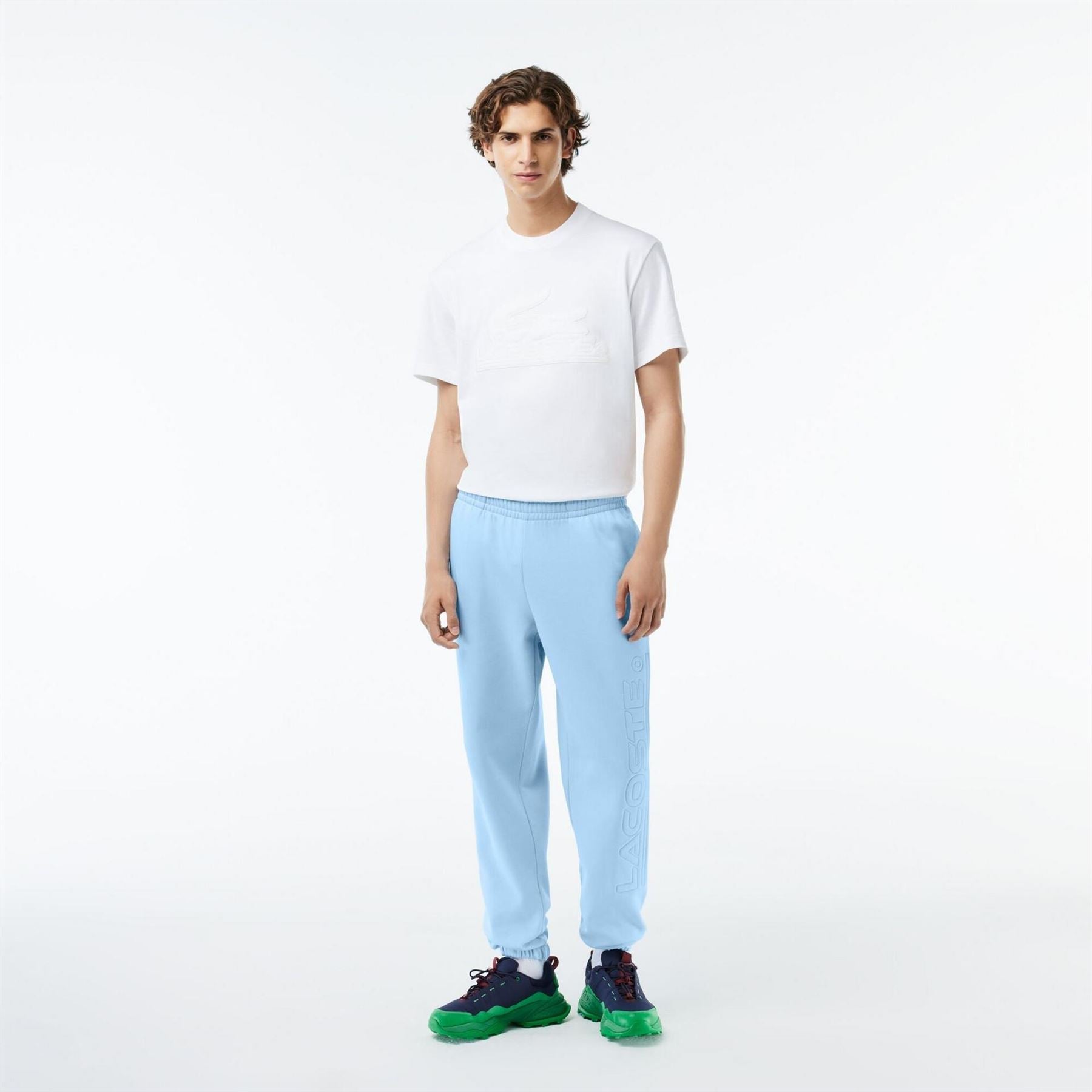 Lacoste Xh2101 Solid Patterned Joggers