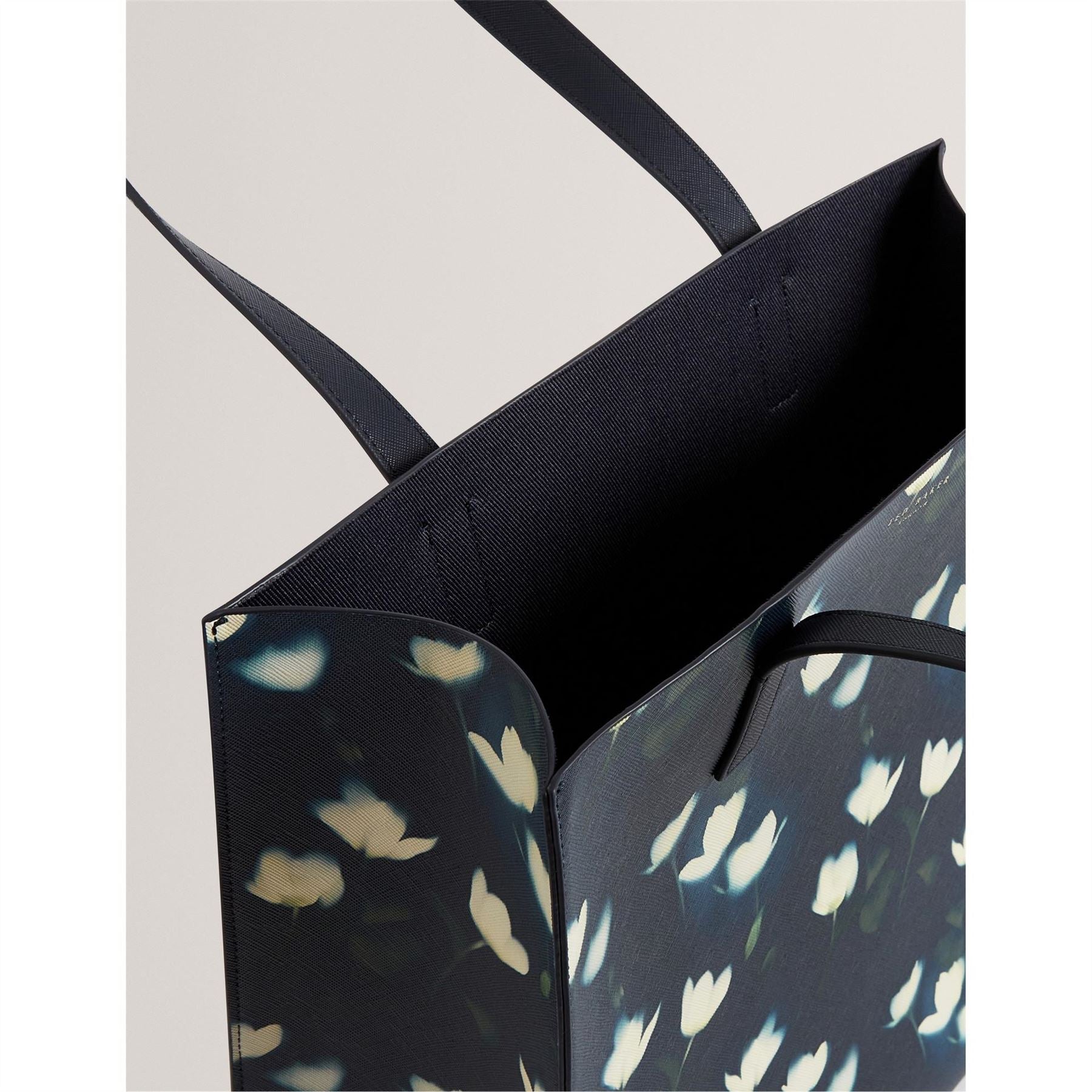 Ted Baker Floral Patterned Tote with Logo