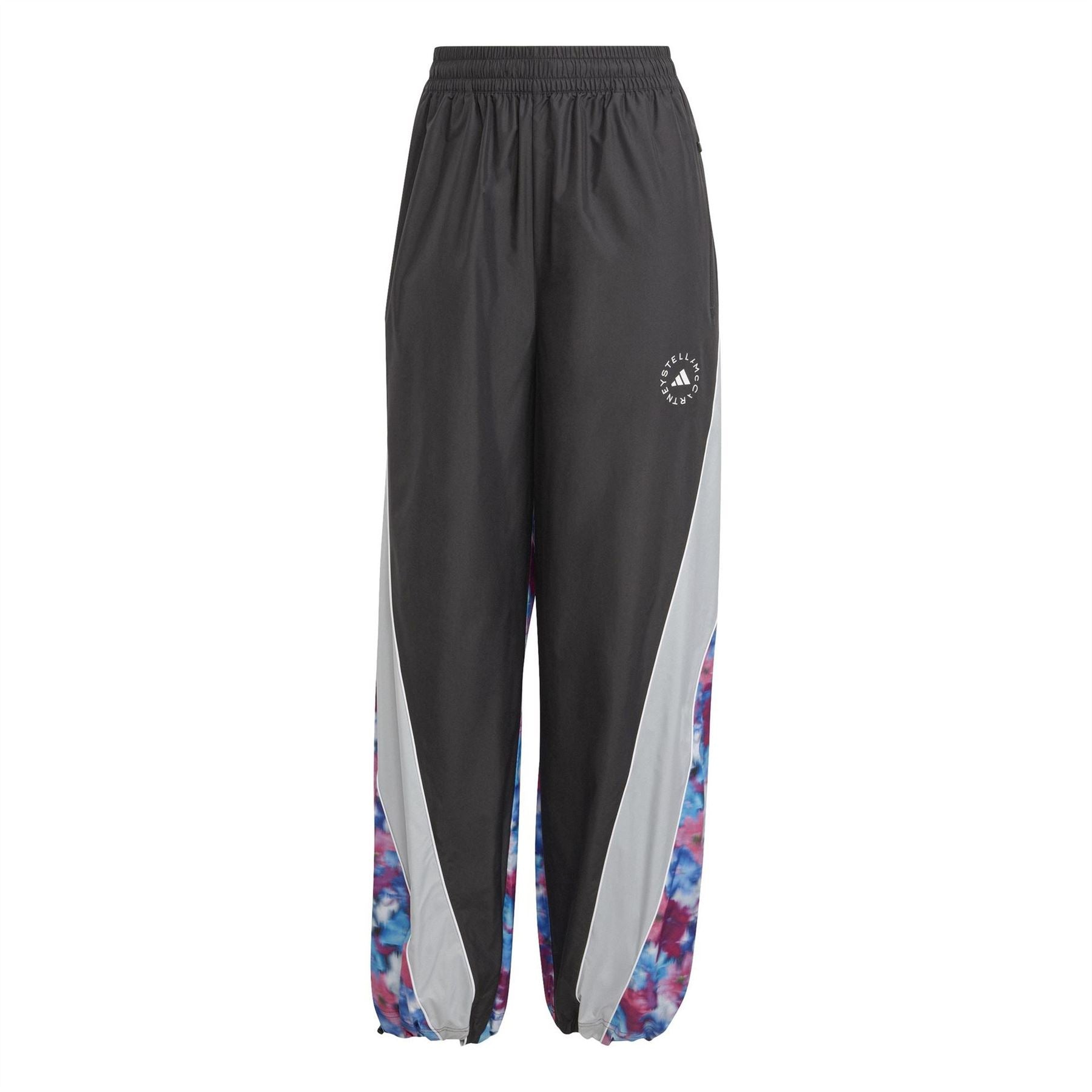 adidas Color Block Patterned Wide Leg Track Pants