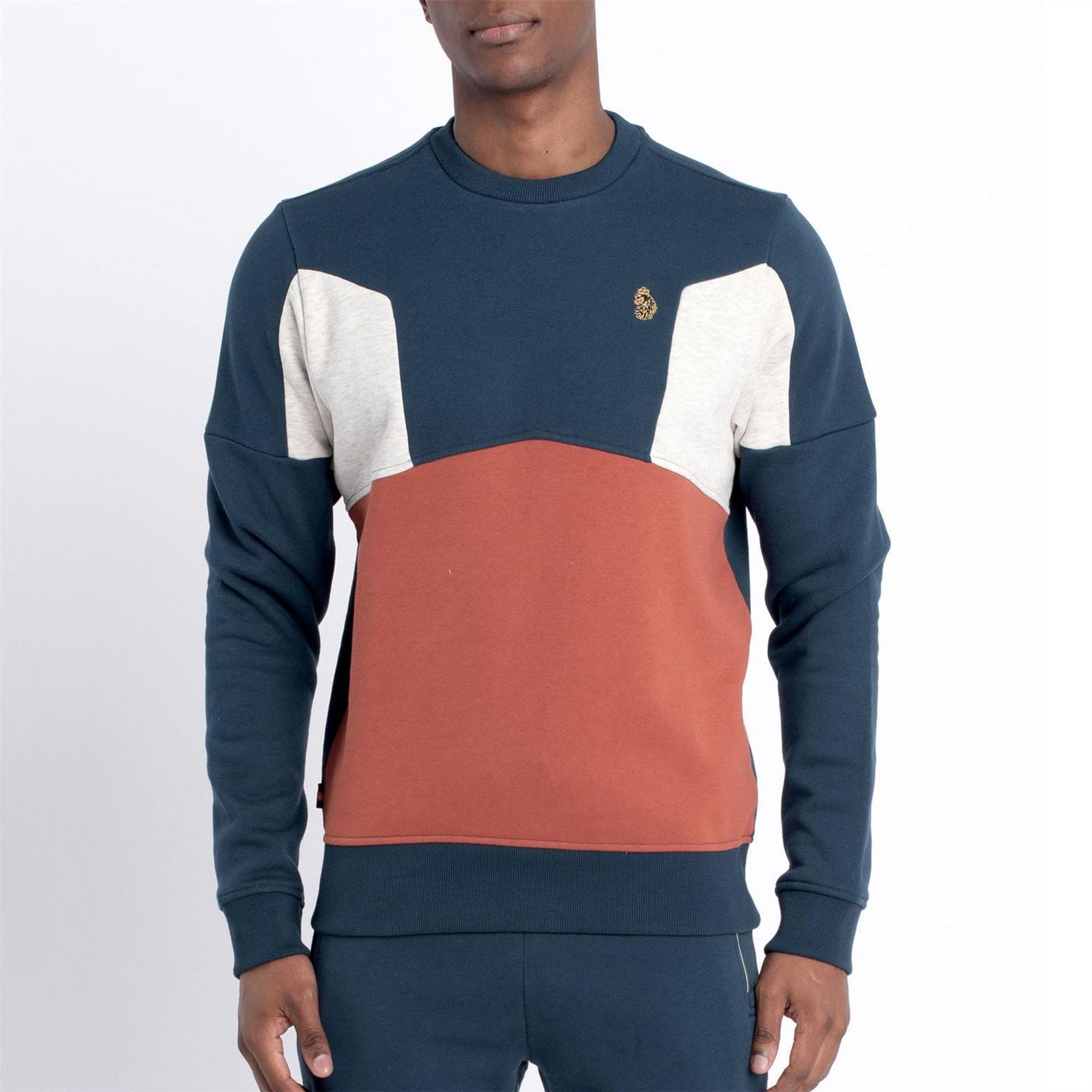 Luke Monaco Printed Regular Fit Sweatshirt