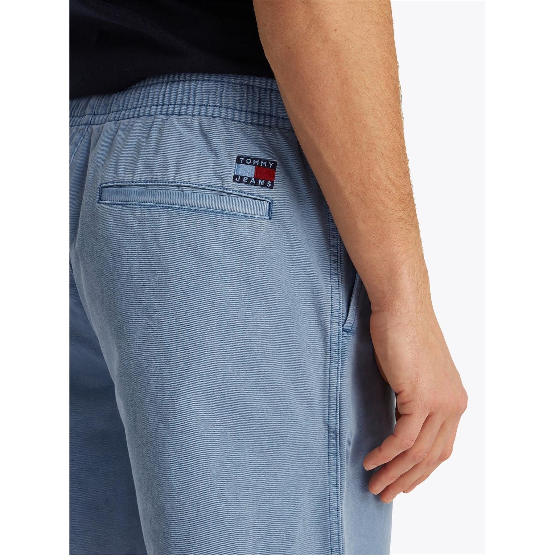 Tommy Jeans Twill Regular Fit Bermuda Shorts