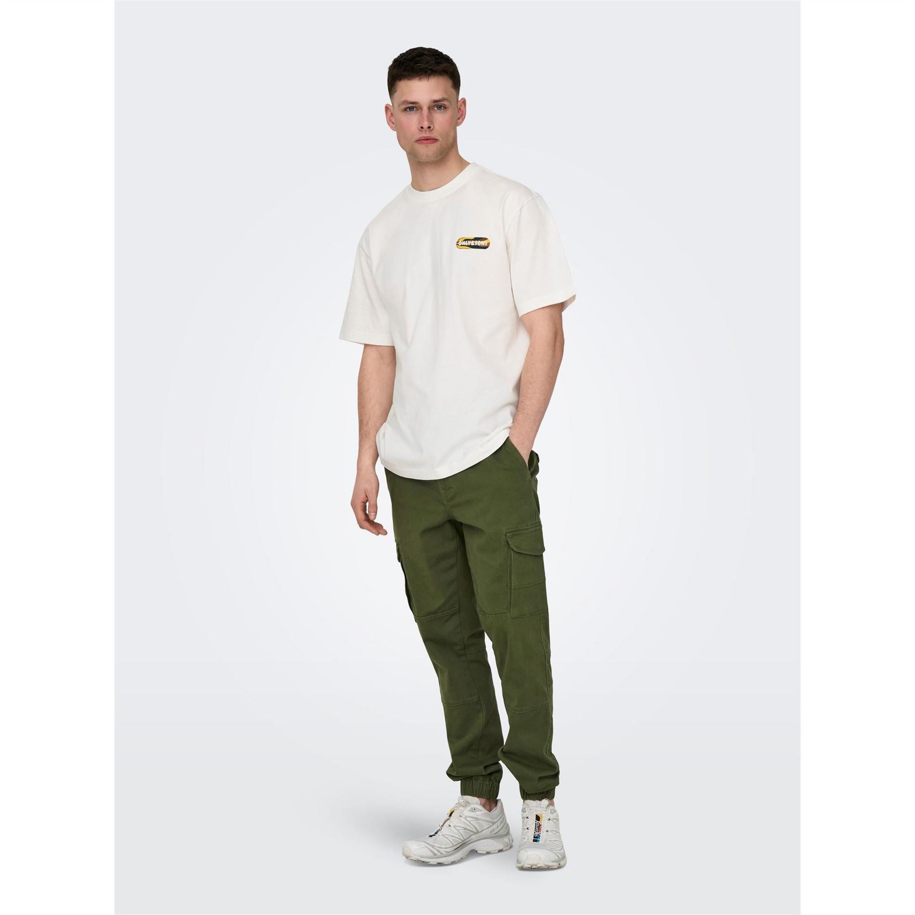 Only and Sons Carter Solid Patterned Combat Pants