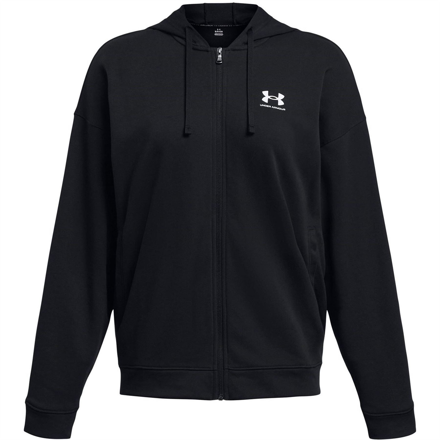 Under Armour Womens Armour Ua Rival Terry Os FulL-Zip Hooded Hoody