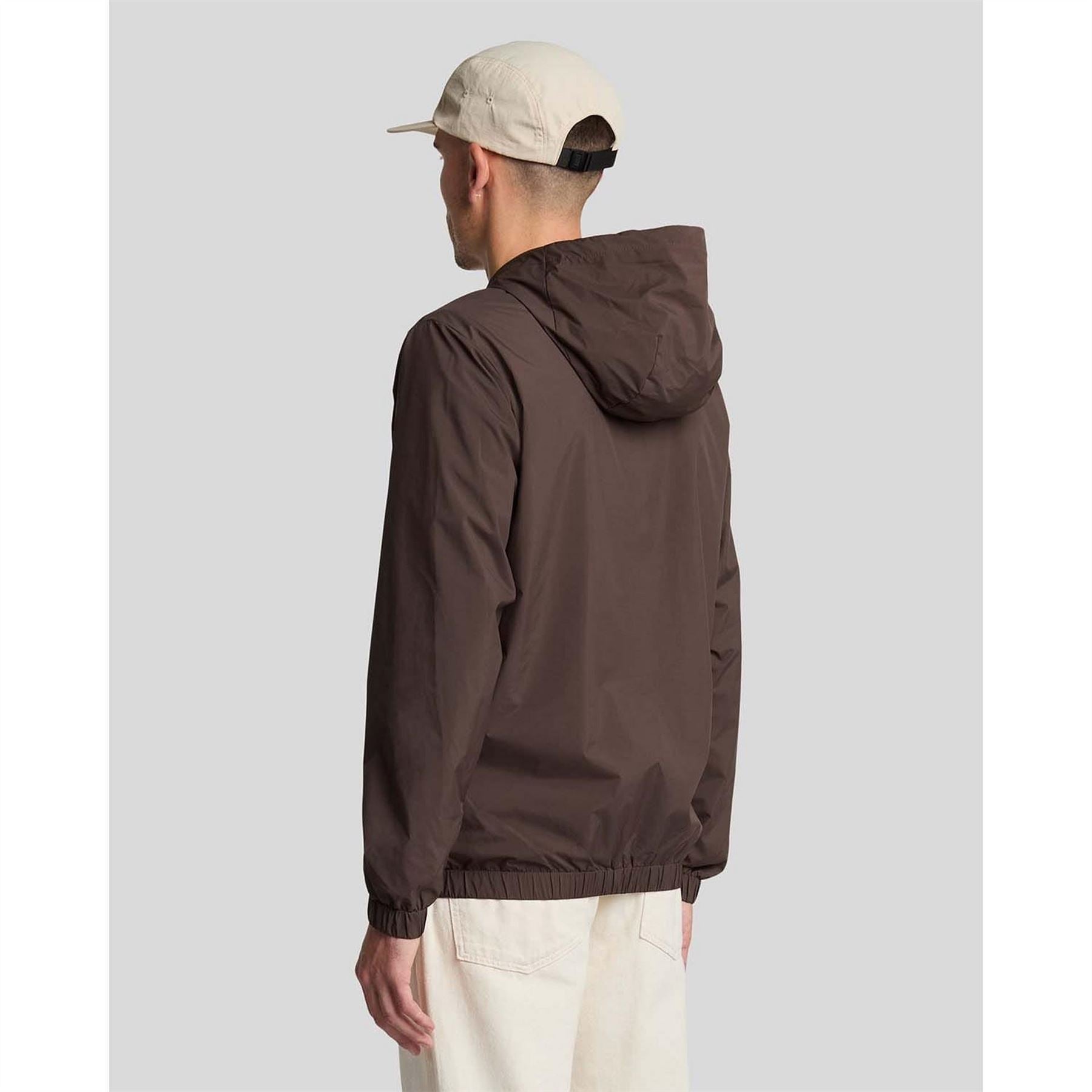 Lyle and Scott Eagle Hooded Bomber Jacket
