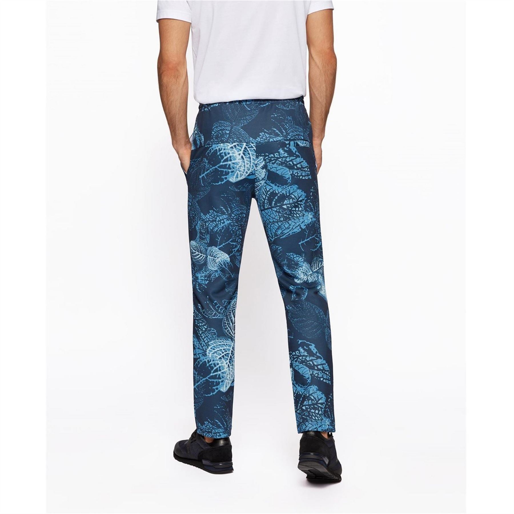 Boss Closed Hem Jersey Jogging Bottoms