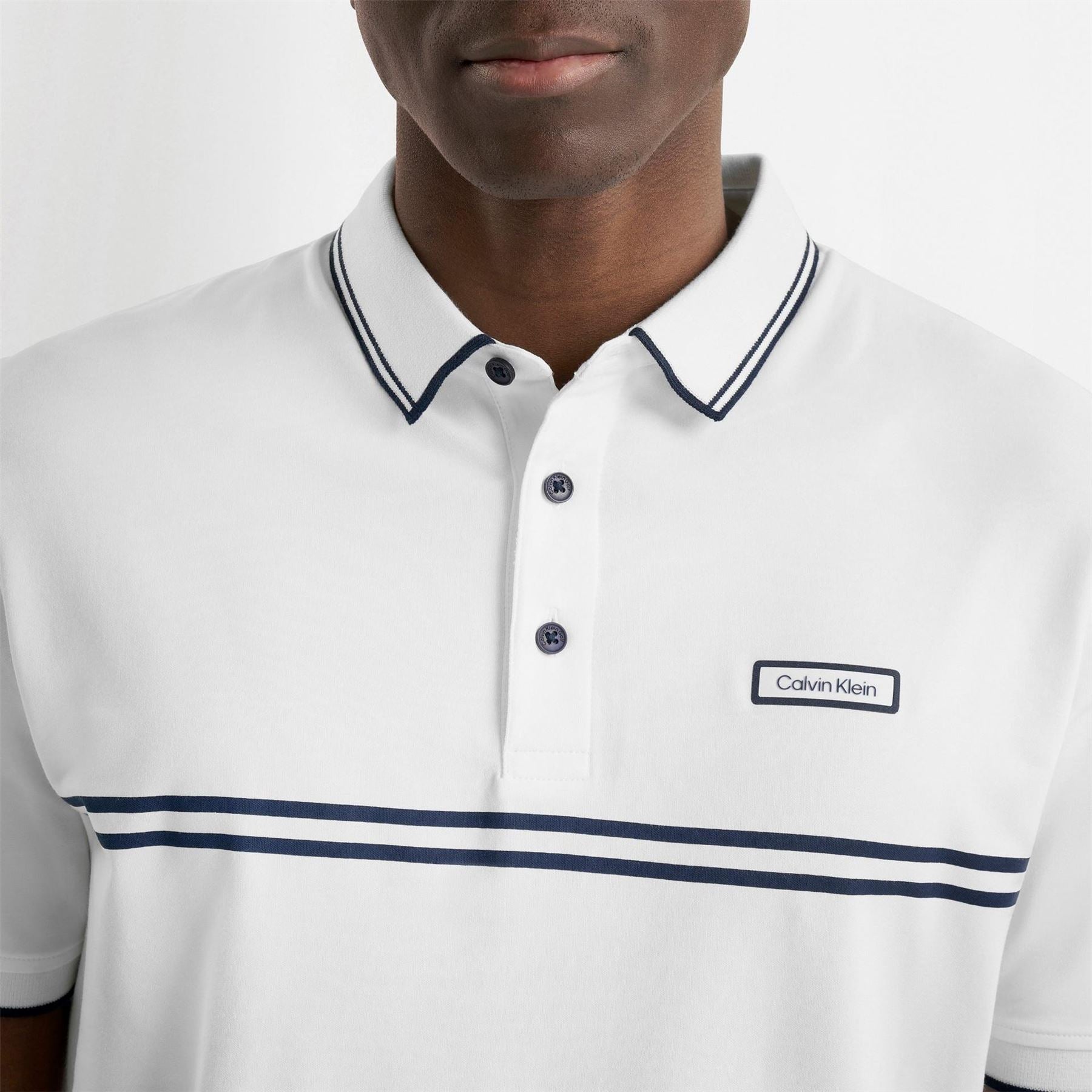 Calvin Klein Golf Short Sleeve Performance Polo Shirt