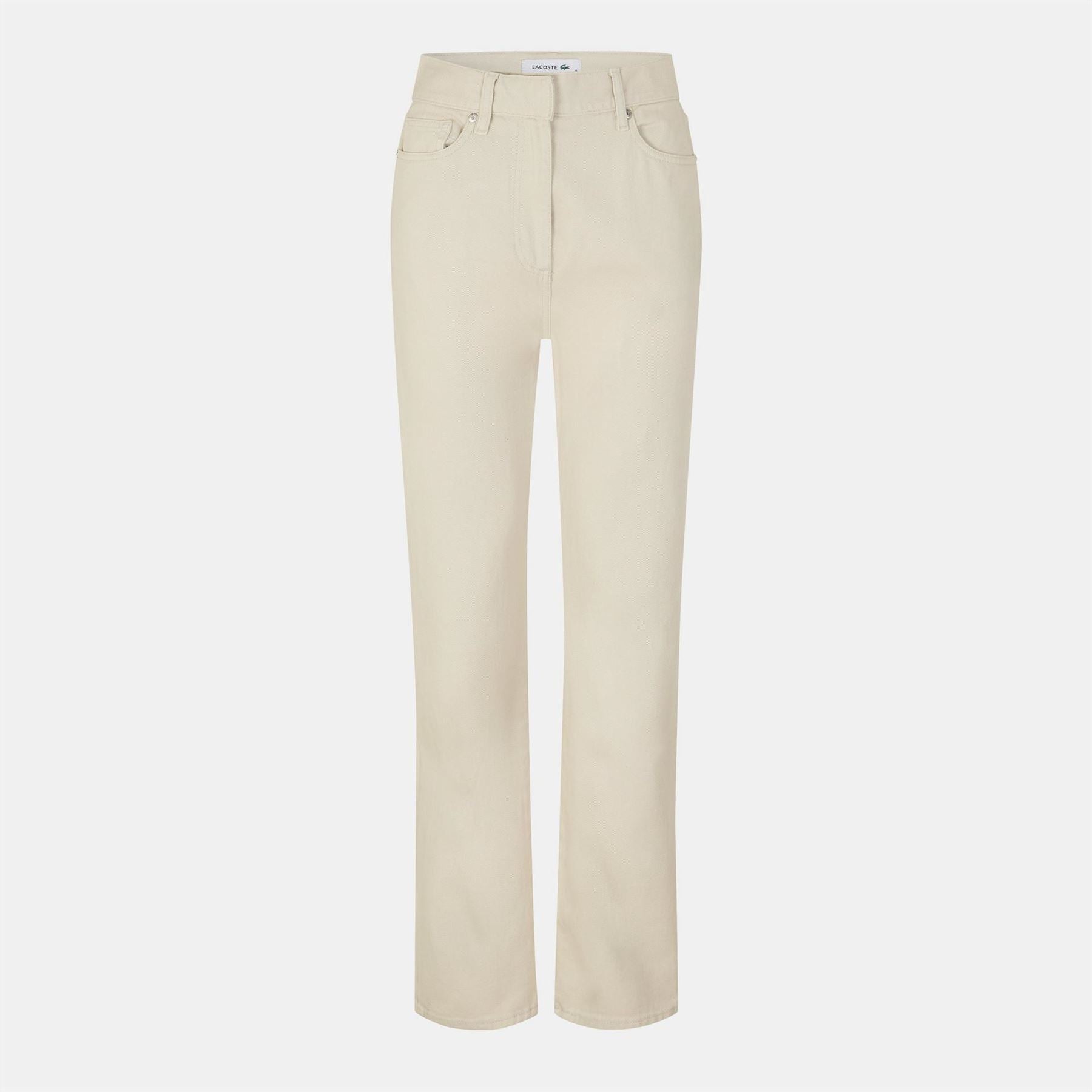 Lacoste Solid Patterned Slim Cut Trousers