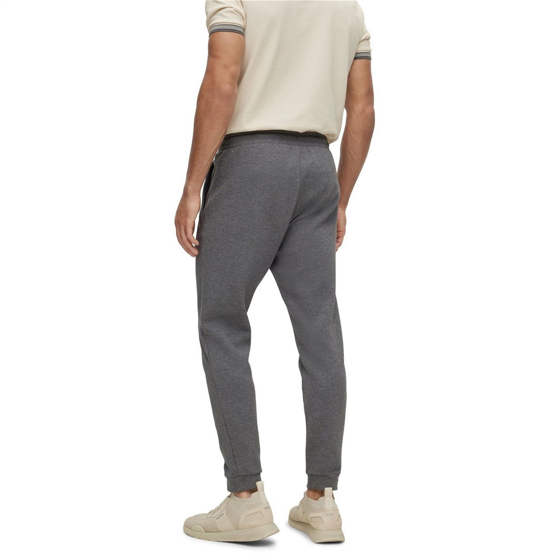Boss Hadikocurve Jog Rubberised Logo Jogging Bottoms